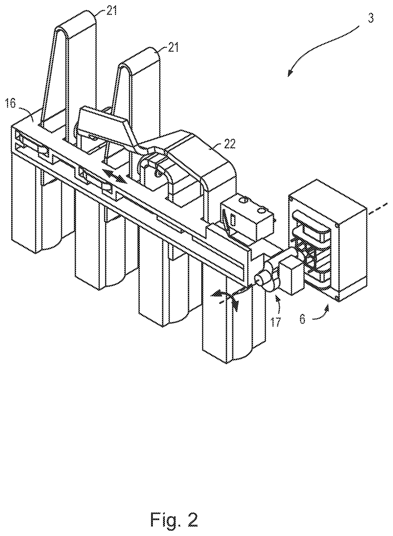 Patent US11784011 Figure 2 – Electricity meter with electrically-controlled electromechanical switch