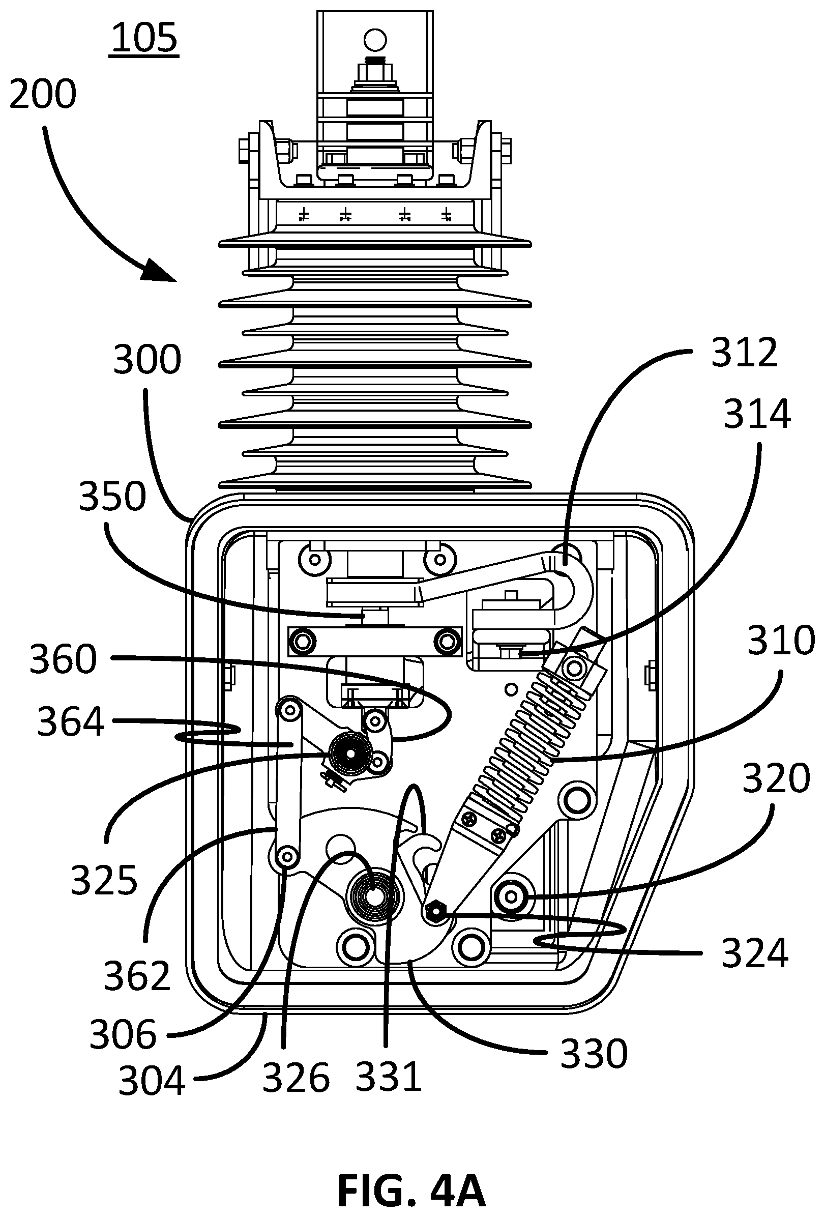 Patent US11784016 Figure 11 – Vacuum break switch shock absorber