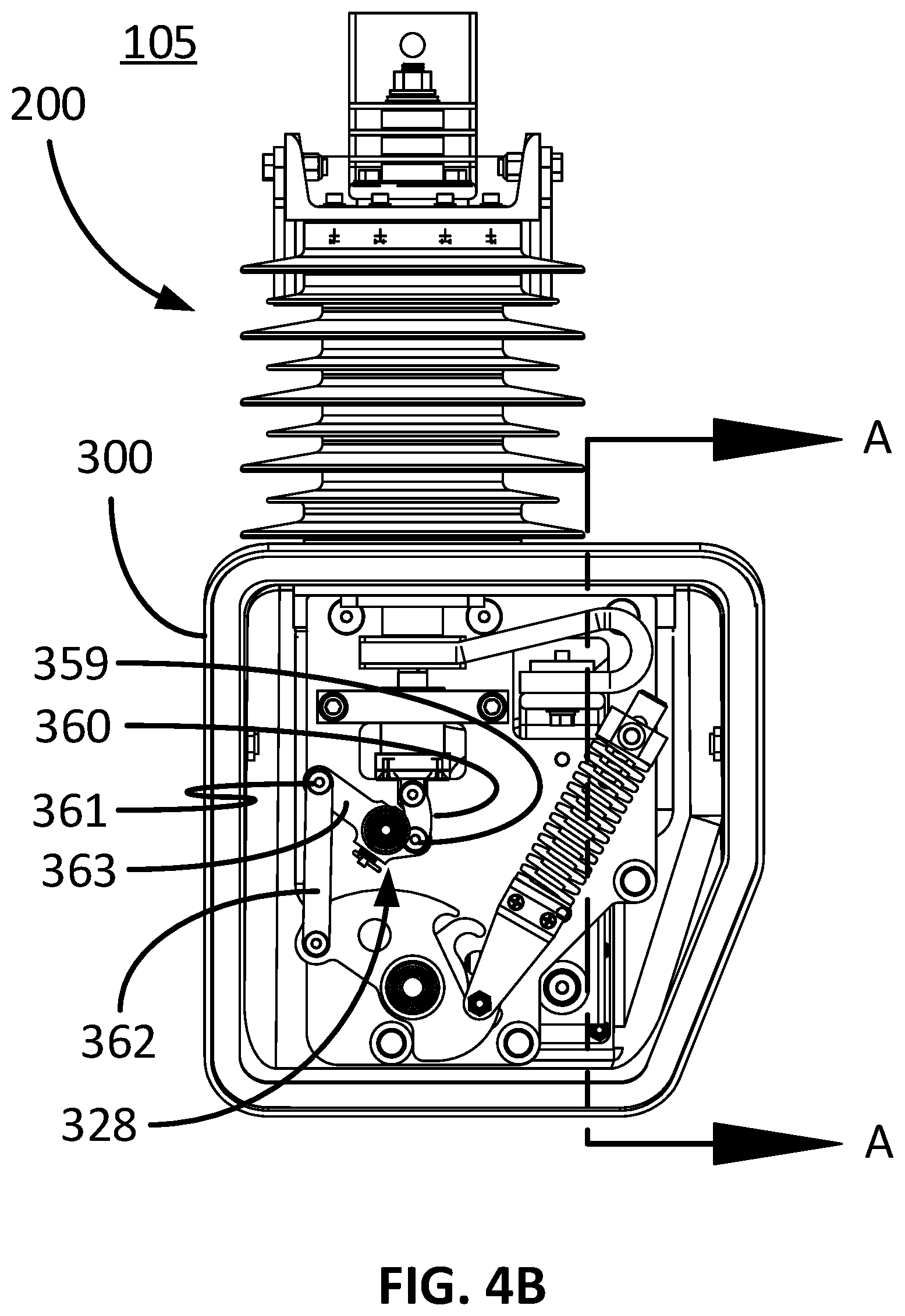 Patent US11784016 Figure 12 – Vacuum break switch shock absorber