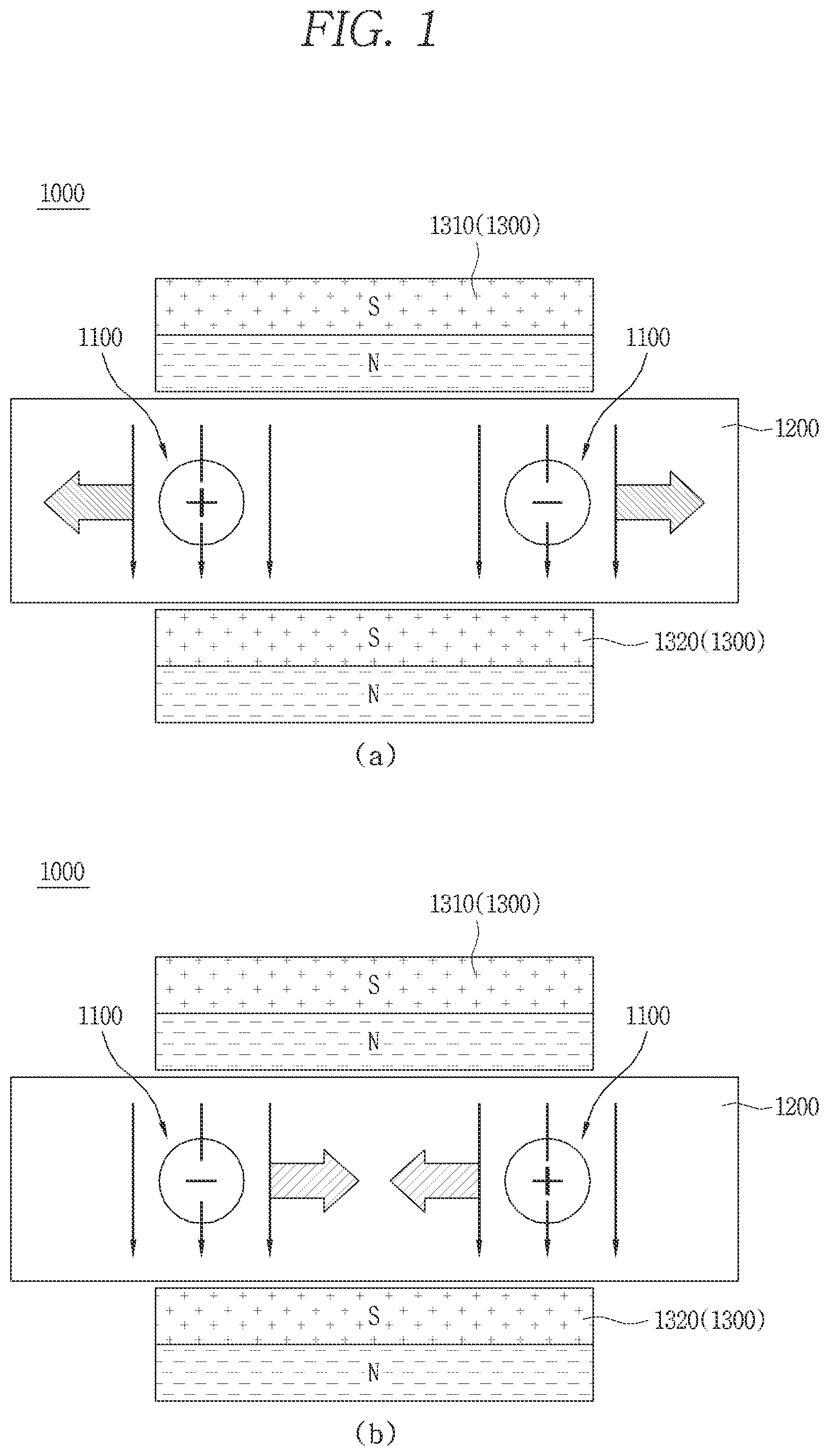 Patent US11784018 Figure 1 – Arc path formation unit and direct current relay including same