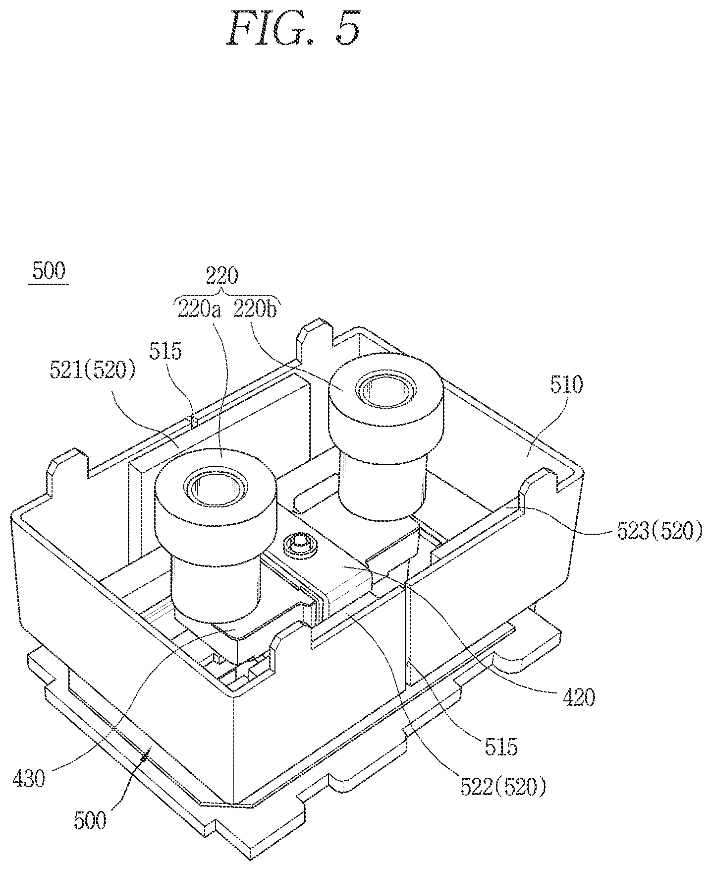 Patent US11784018 Figure 5 – Arc path formation unit and direct current relay including same