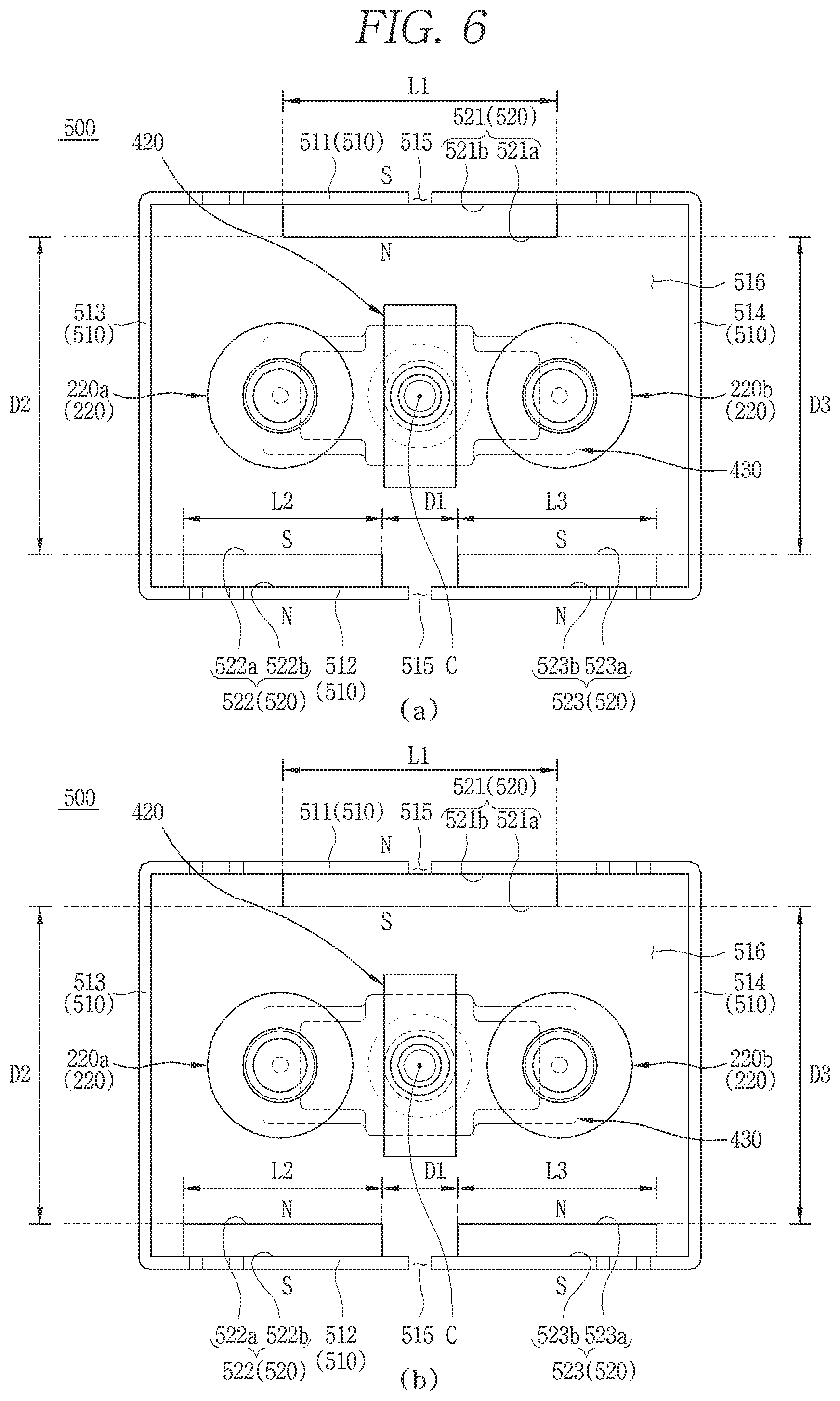 Patent US11784018 Figure 6 – Arc path formation unit and direct current relay including same