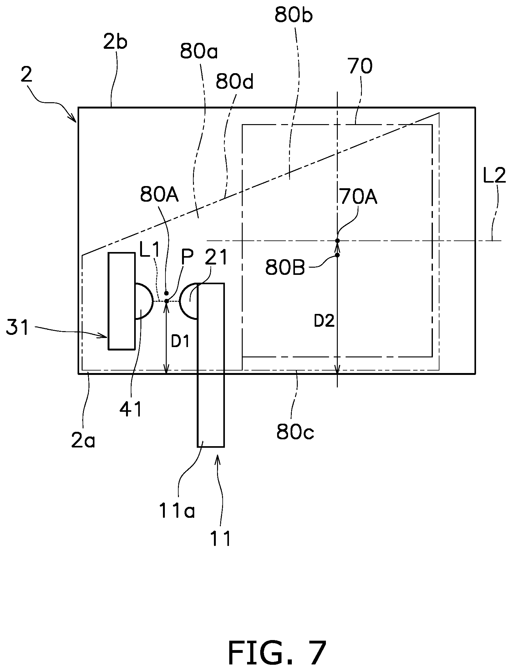 Patent US11784019 Figure 7 – Electromagnetic relay with magnetic arc extension