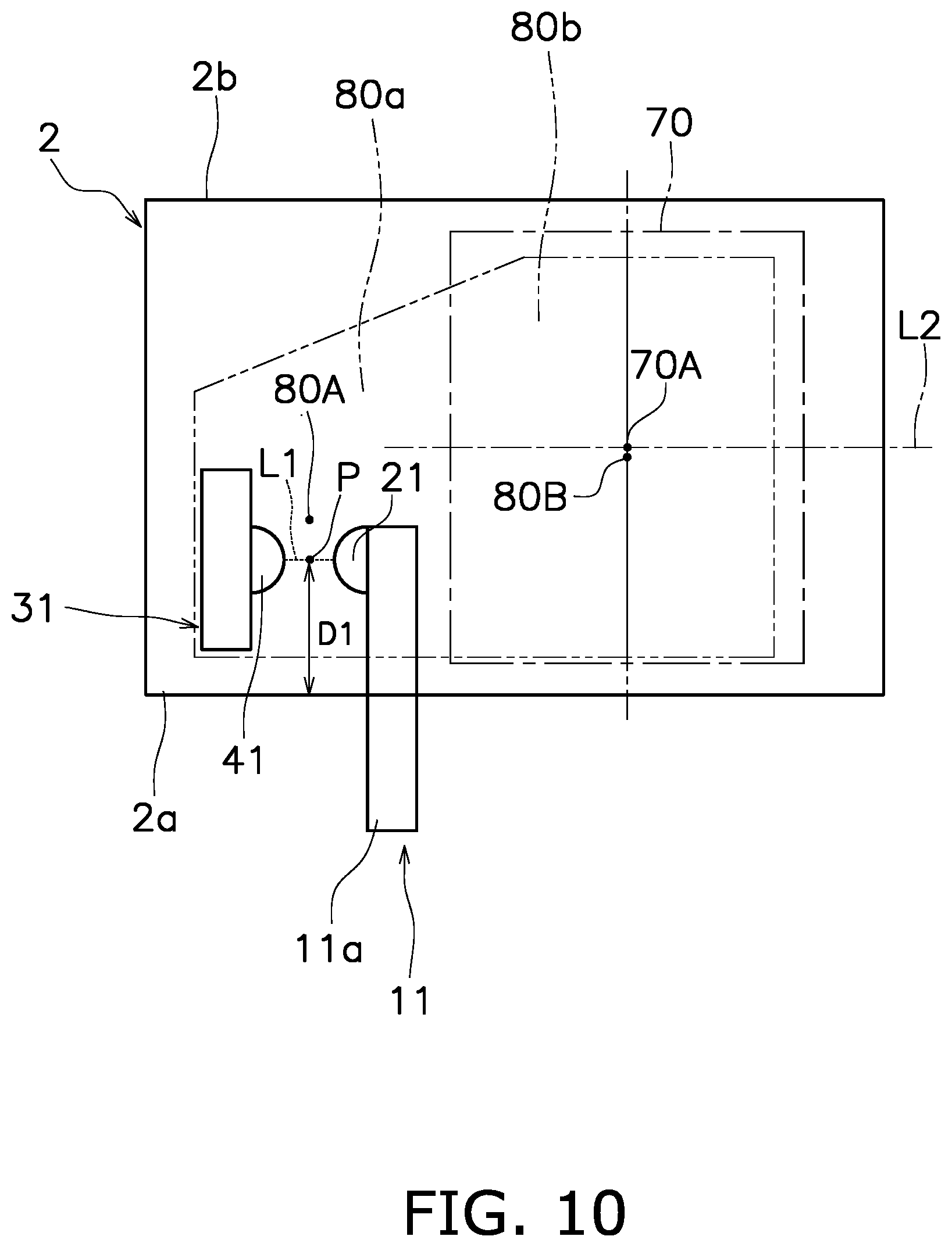 Patent US11784019 Figure 10 – Electromagnetic relay with magnetic arc extension