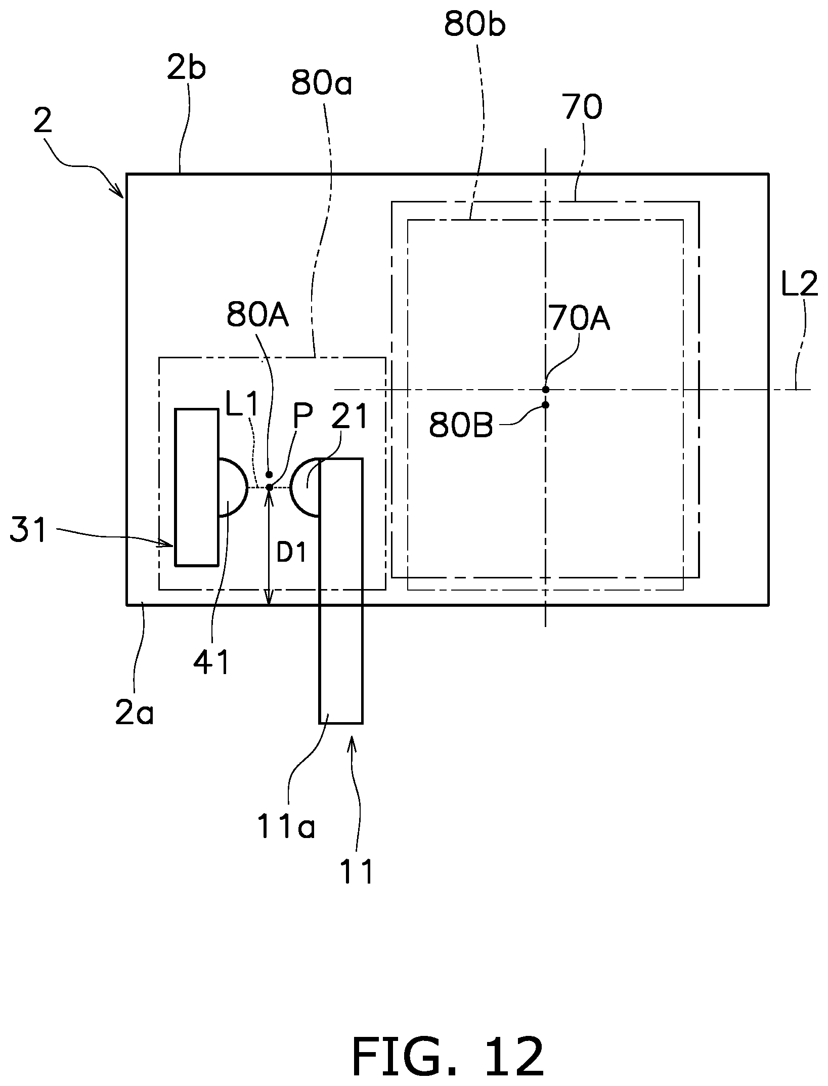 Patent US11784019 Figure 12 – Electromagnetic relay with magnetic arc extension