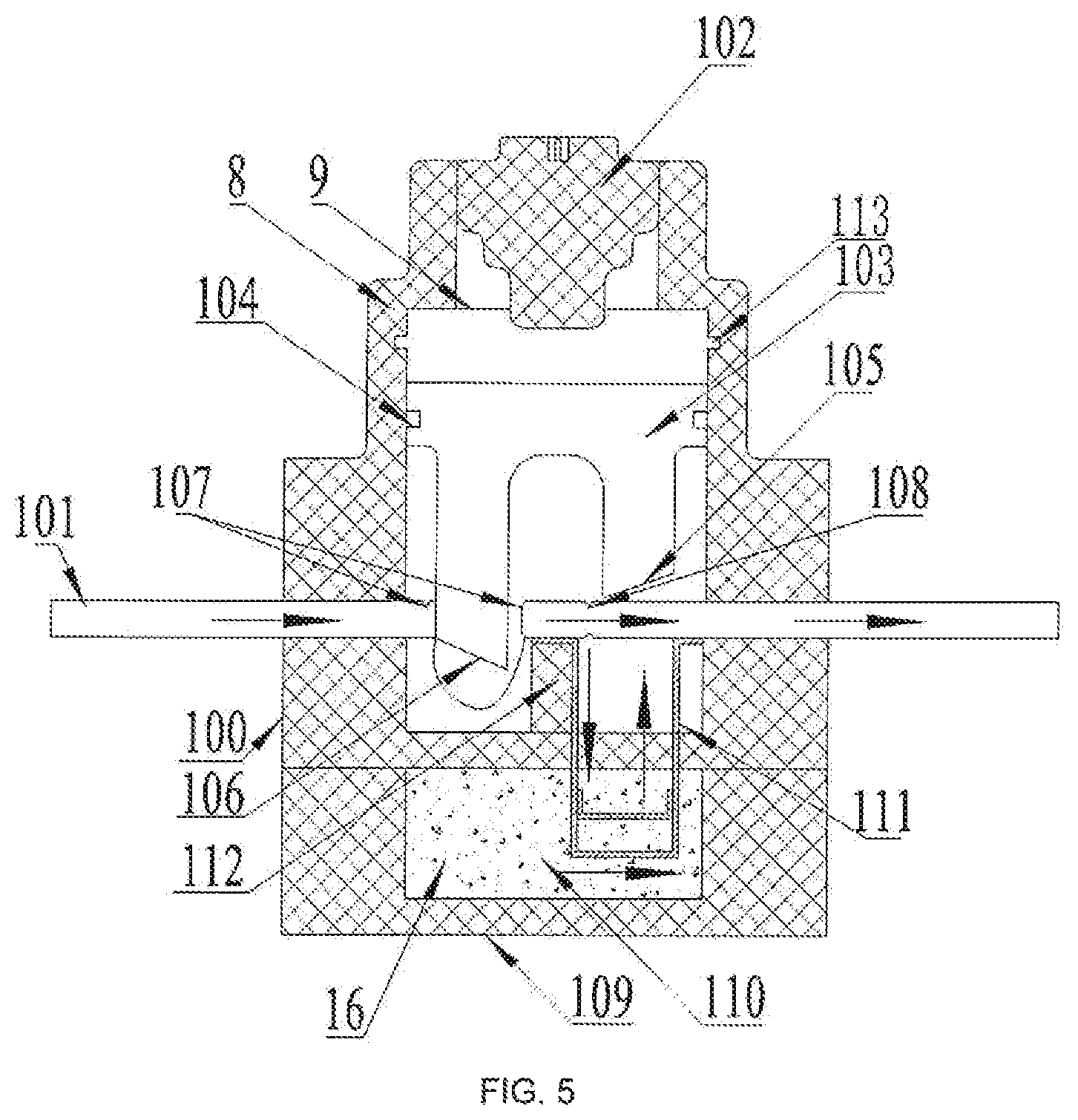 Patent US11784021 Figure 5 – Mechanical breaking and fusing combined multi-fracture excitation fuse