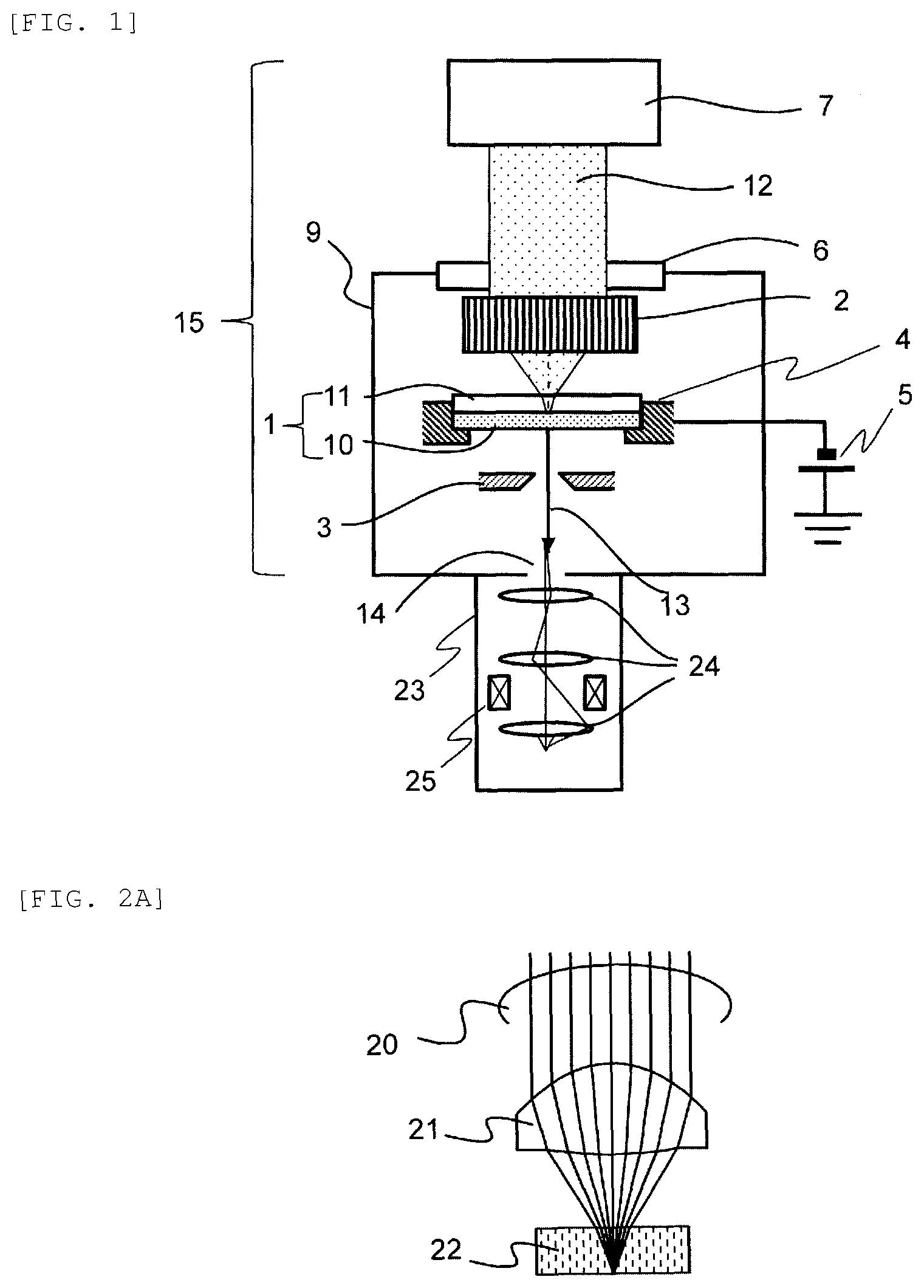 Patent US11784022 Figure 1 – Electron beam apparatus