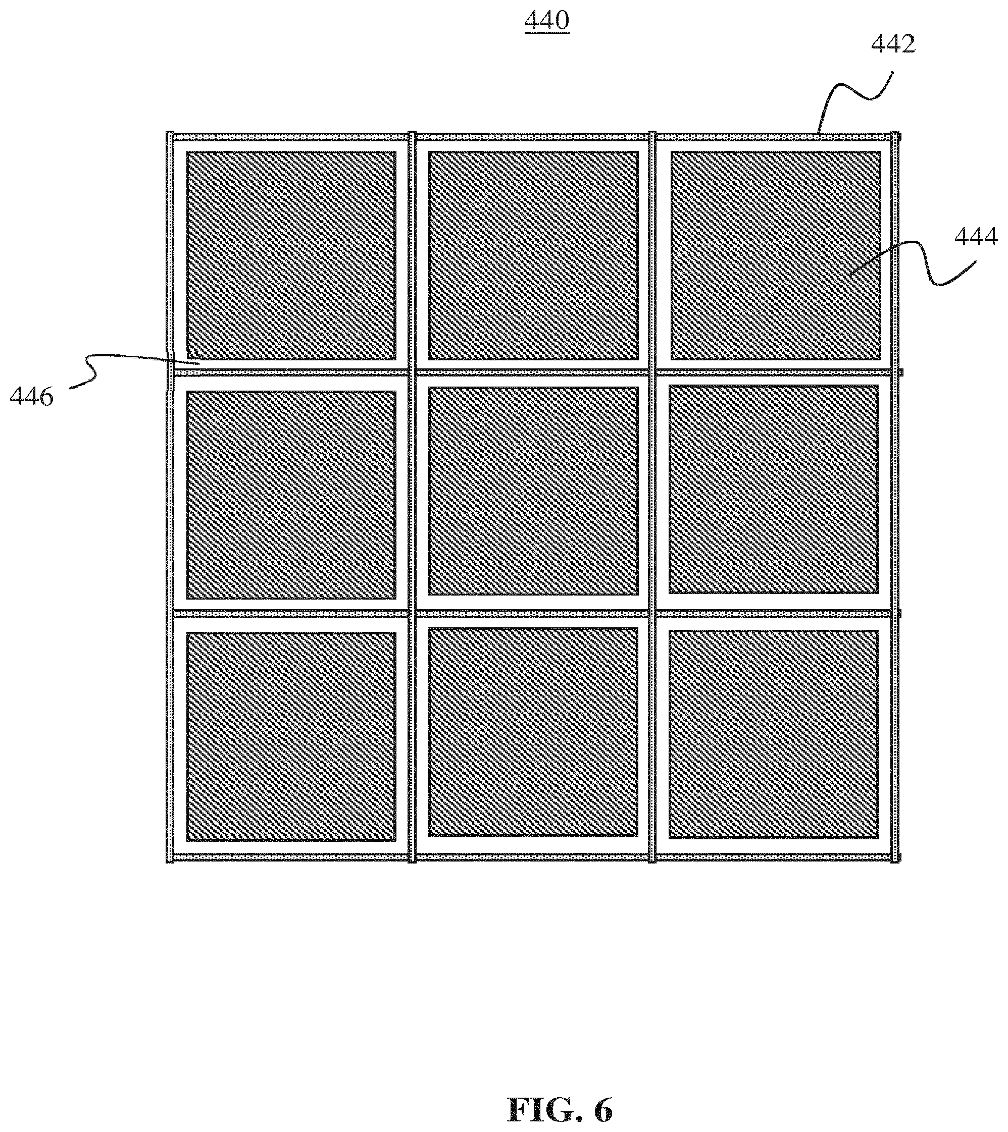 Patent US11784024 Figure 6 – Multi-cell detector for charged particles