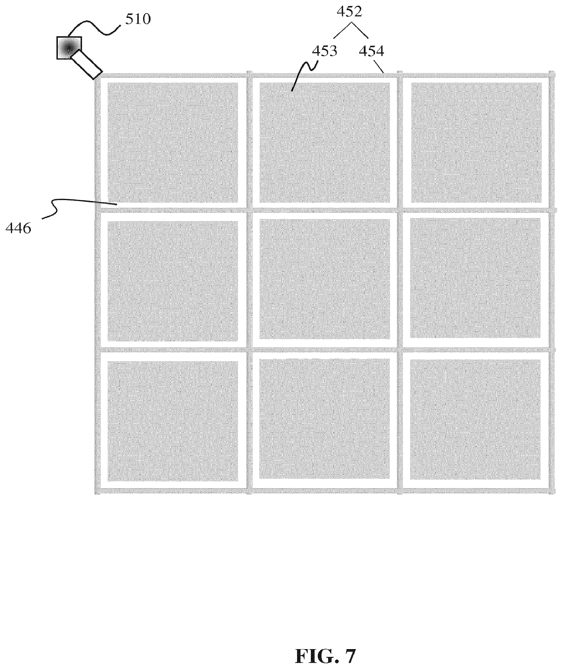 Patent US11784024 Figure 7 – Multi-cell detector for charged particles