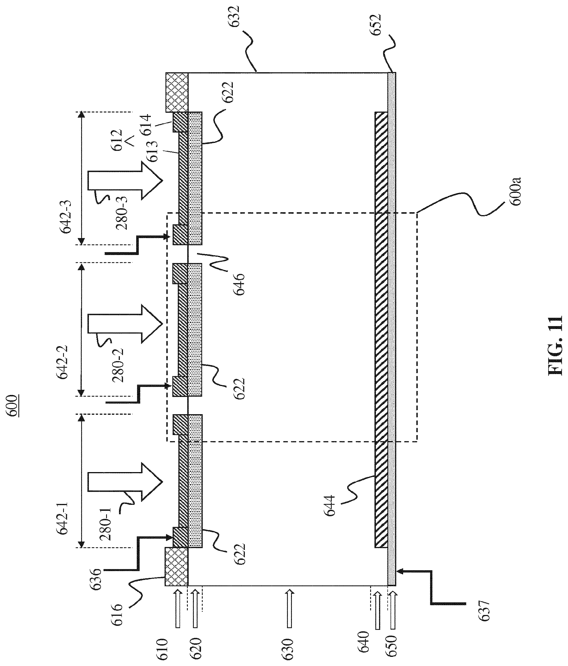 Patent US11784024 Figure 14 – Multi-cell detector for charged particles