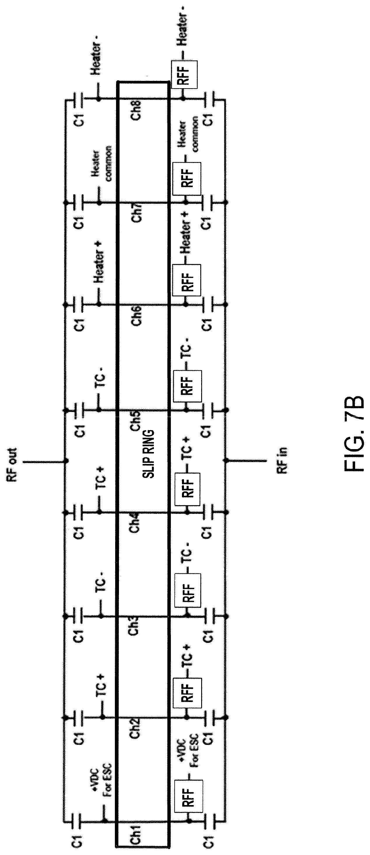Patent US11784027 Figure 10 – Apparatuses and methods for avoiding electrical breakdown from RF terminal to adjacent non-RF terminal