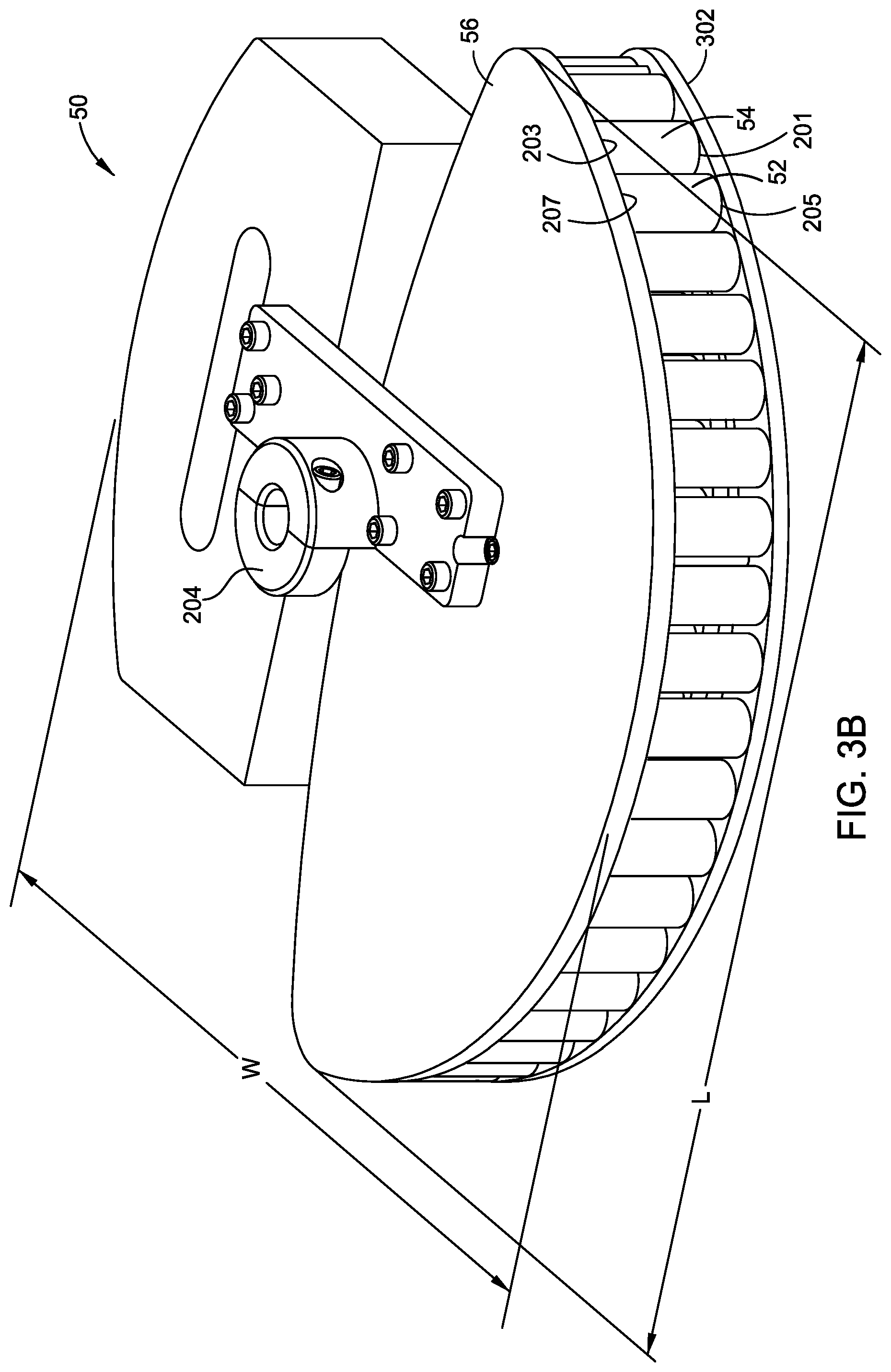 Patent US11784032 Figure 3 – Tilted magnetron in a PVD sputtering deposition chamber