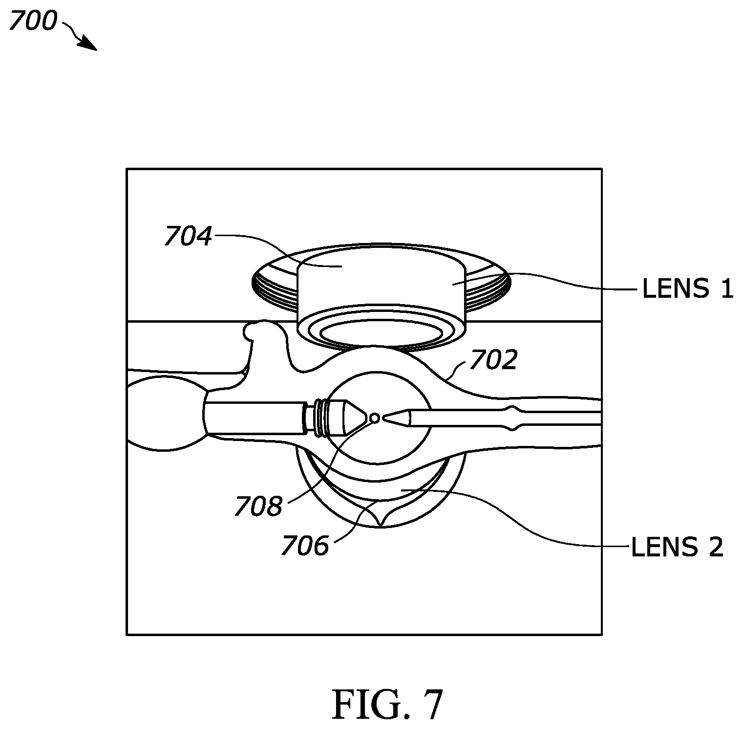 Patent US11784037 Figure 8 – Laser-driven light source with electrodeless ignition