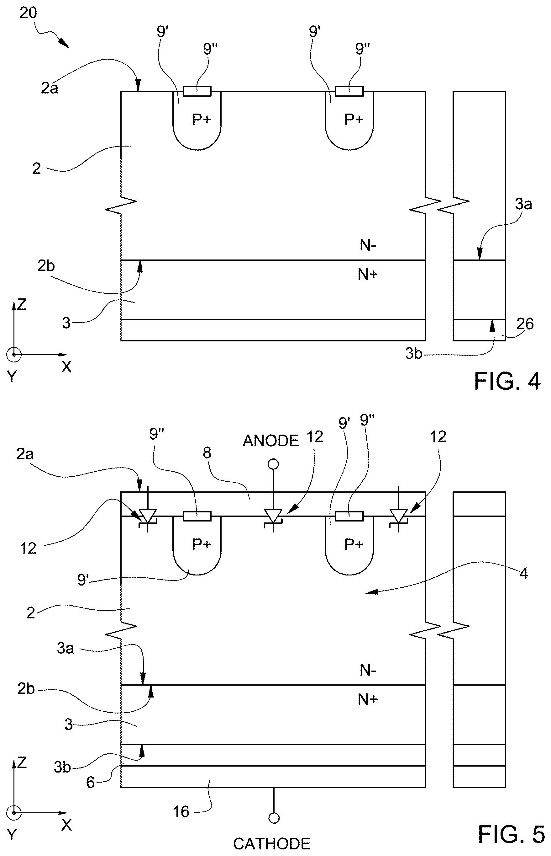 Patent US11784049 Figure 3 – Method for manufacturing a sic electronic device with reduced handling steps, and sic electronic device