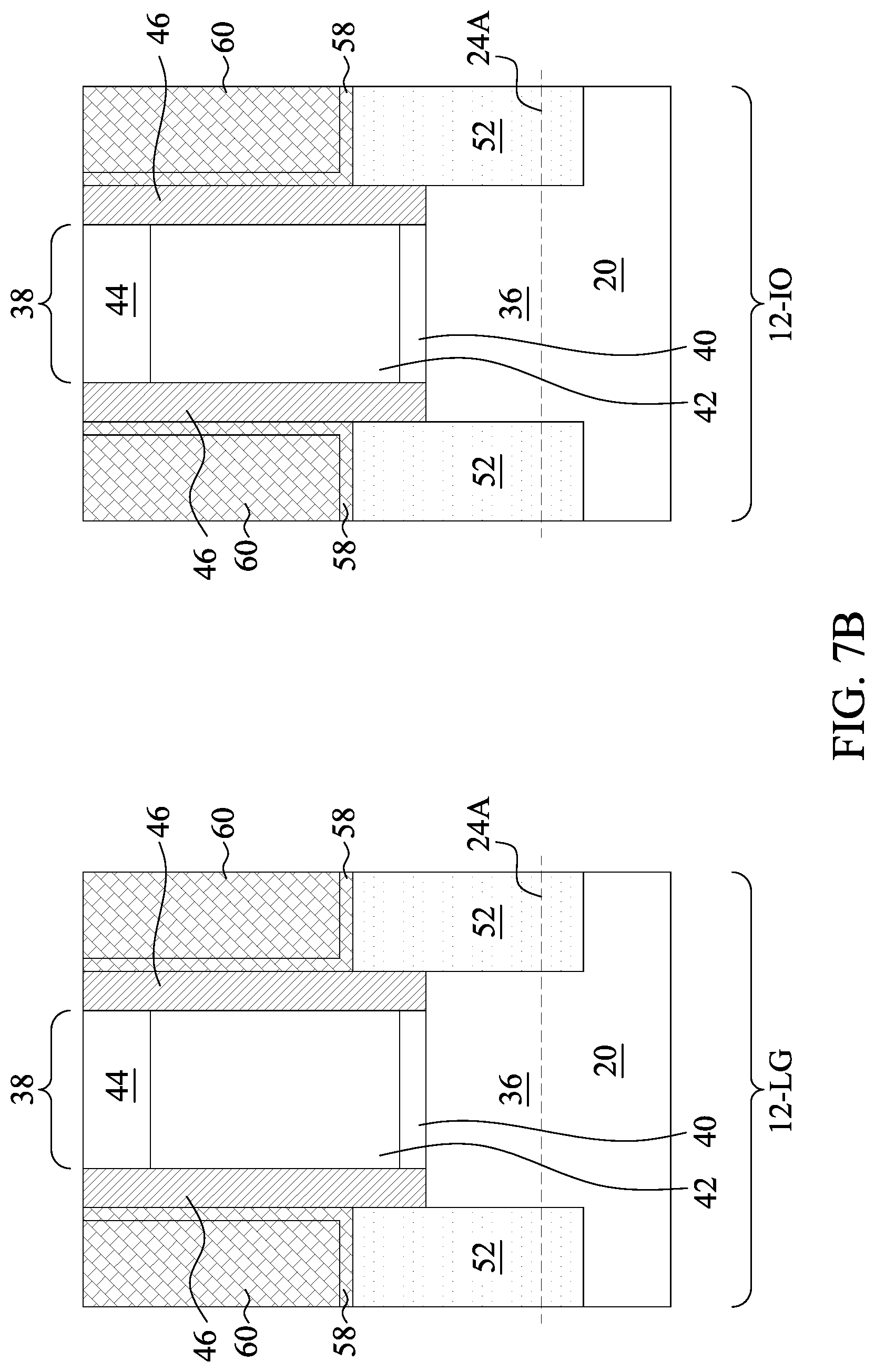Patent US11784052 Figure 8 – Dipole-engineered high-k gate dielectric and method forming same