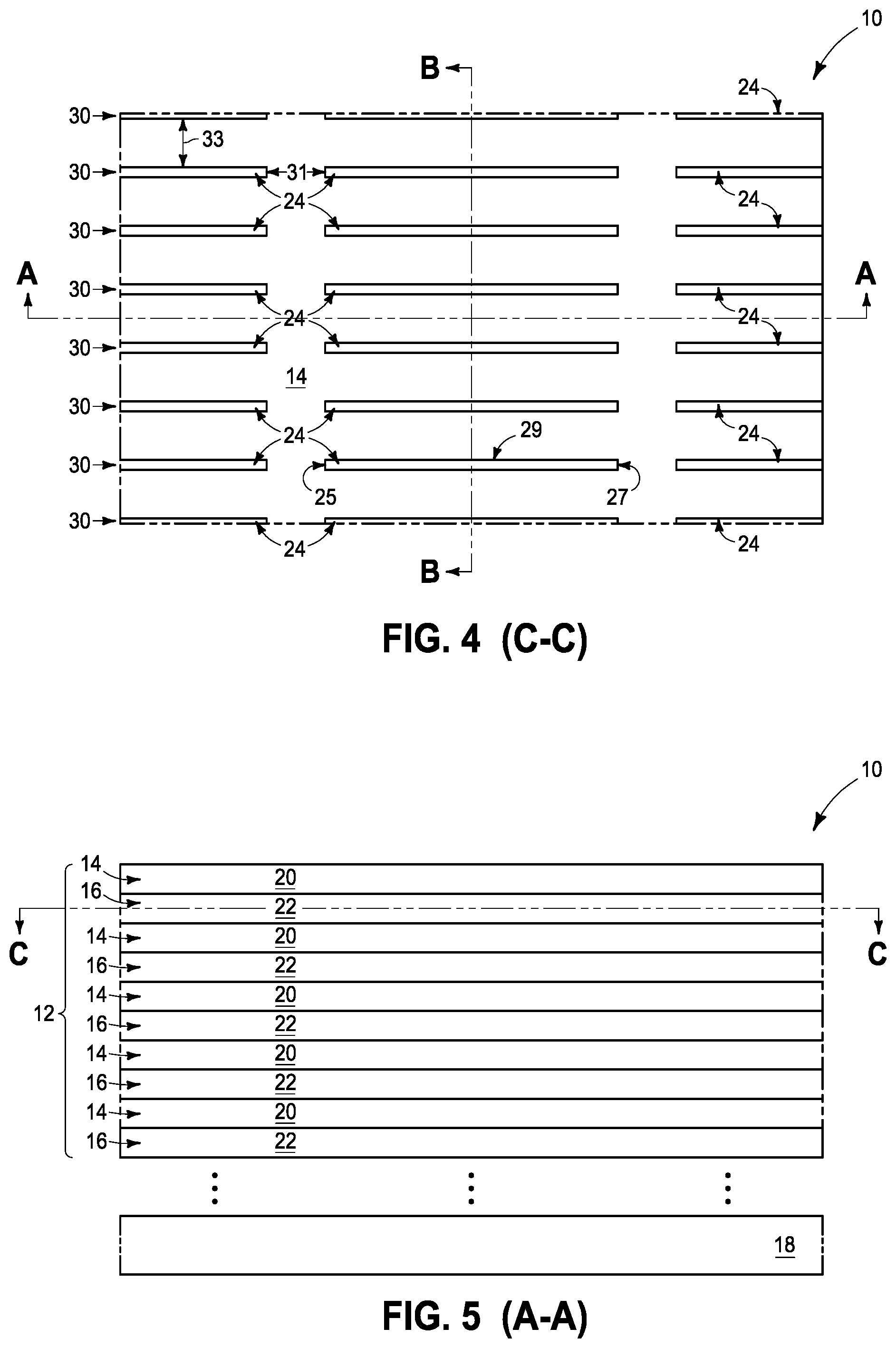 Patent US11784058 Figure 3 – Integrated structures, capacitors and methods of forming capacitors