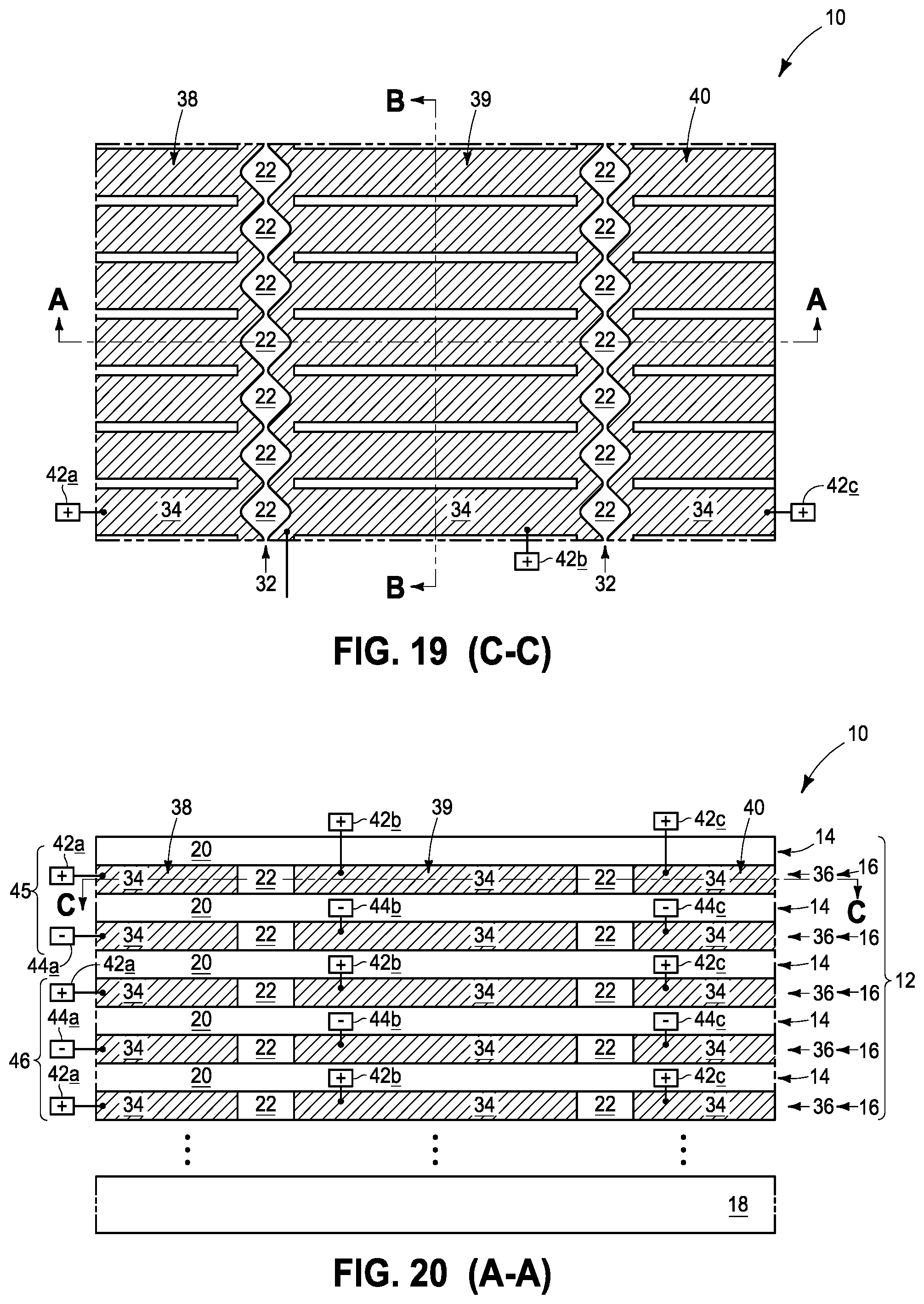 Patent US11784058 Figure 13 – Integrated structures, capacitors and methods of forming capacitors