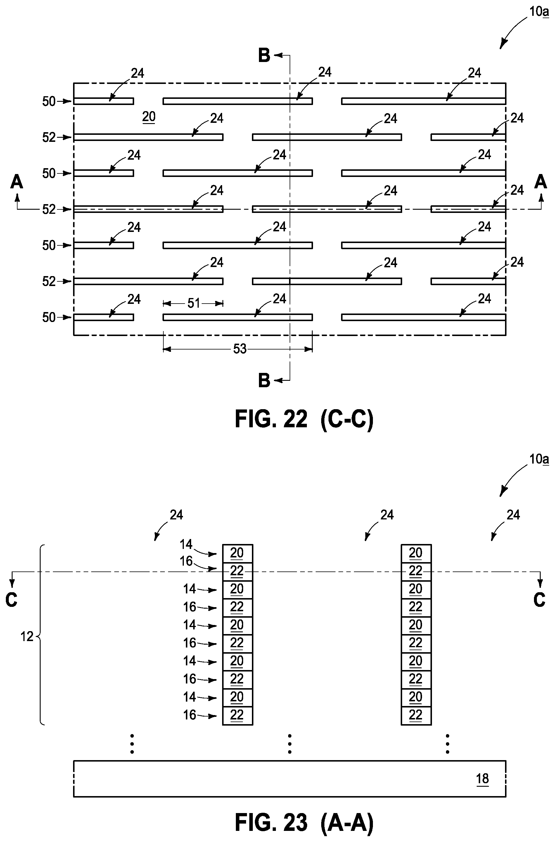 Patent US11784058 Figure 15 – Integrated structures, capacitors and methods of forming capacitors