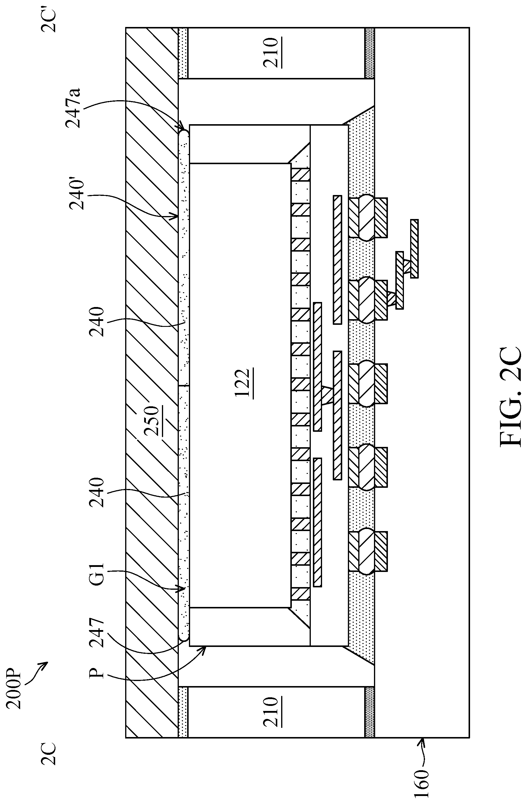 Patent US11784061 Figure 12 – Chip package structure and method for forming the same