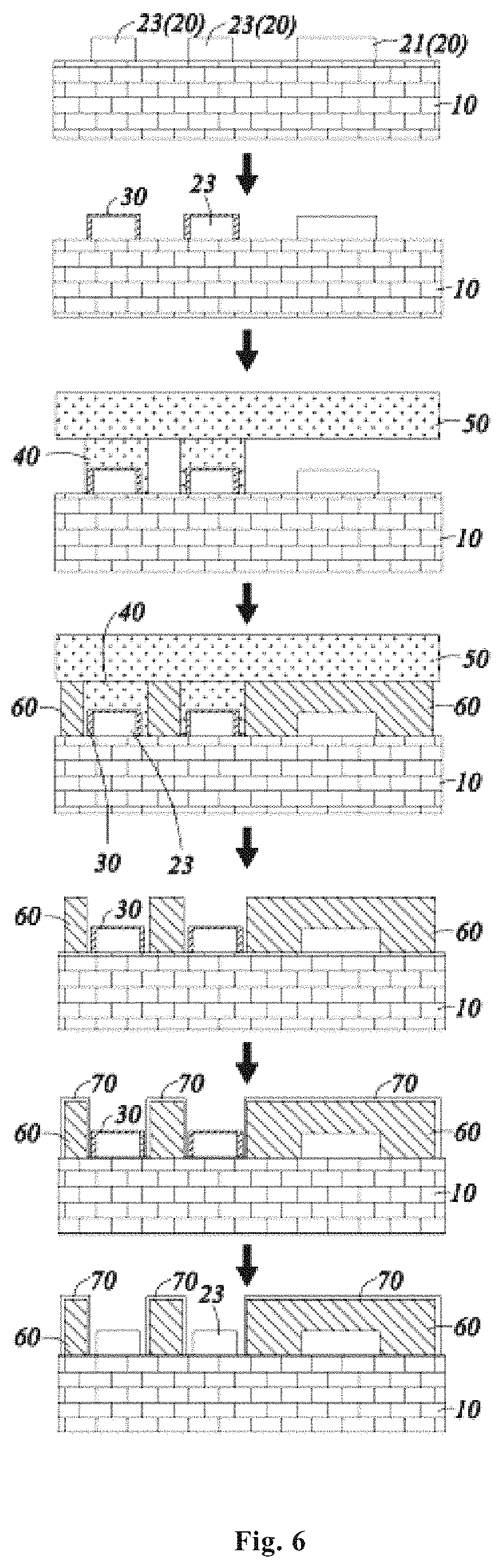 Patent US11784063 Figure 6 – Packaging method and packaging device for selectively encapsulating packaging structure