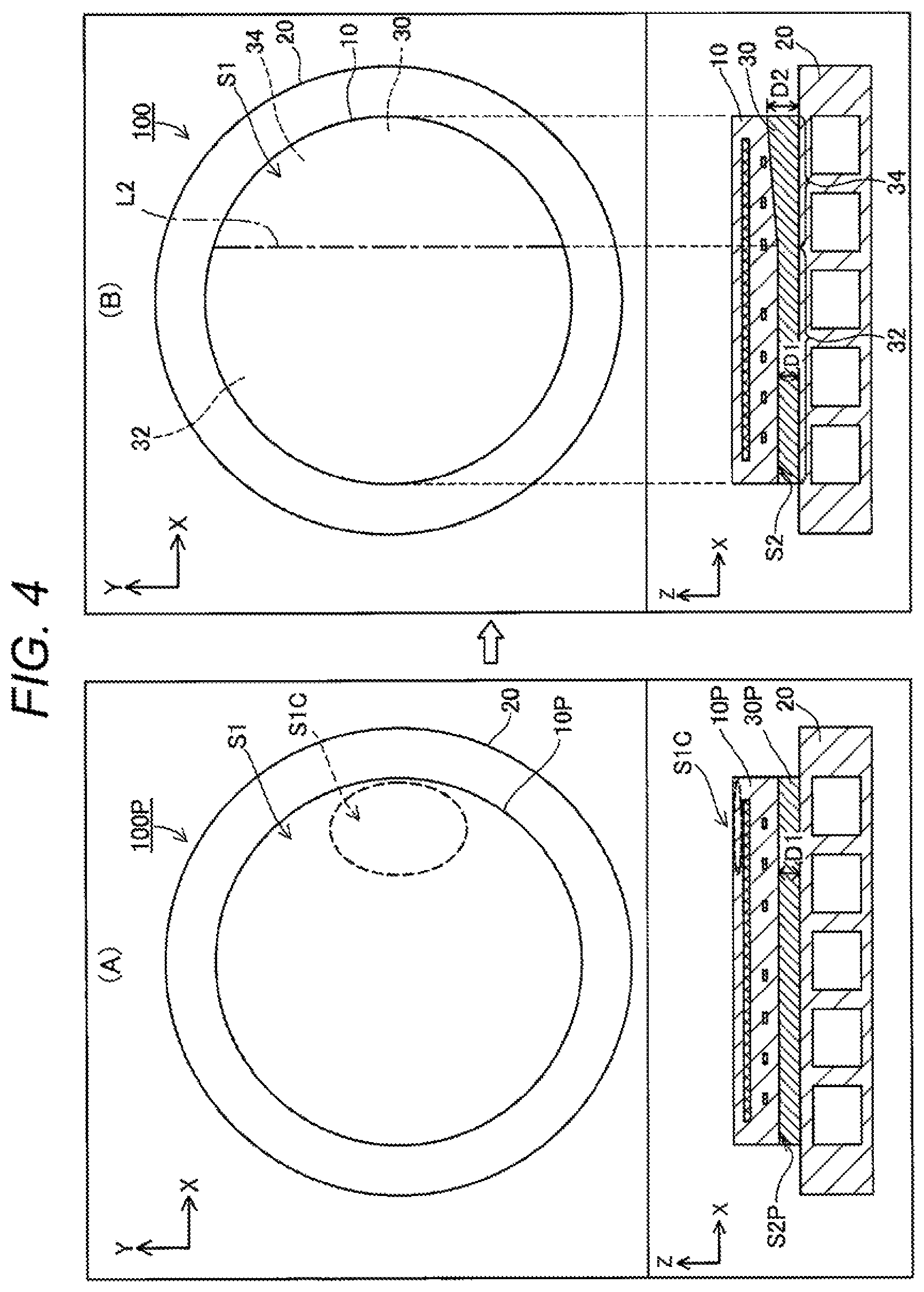 Patent US11784067 Figure 4 – Holding device and method for manufacturing holding device