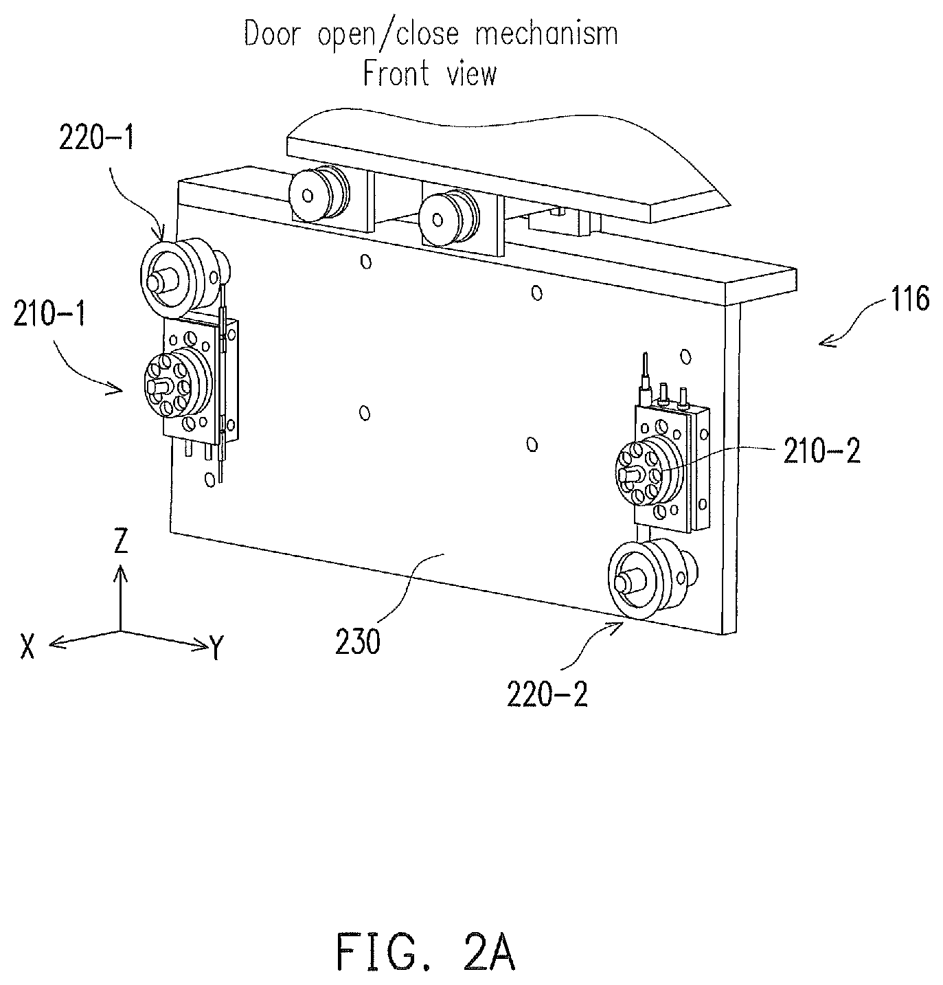 Patent US11784073 Figure 2 – Apparatus and method for handling wafer carrier doors