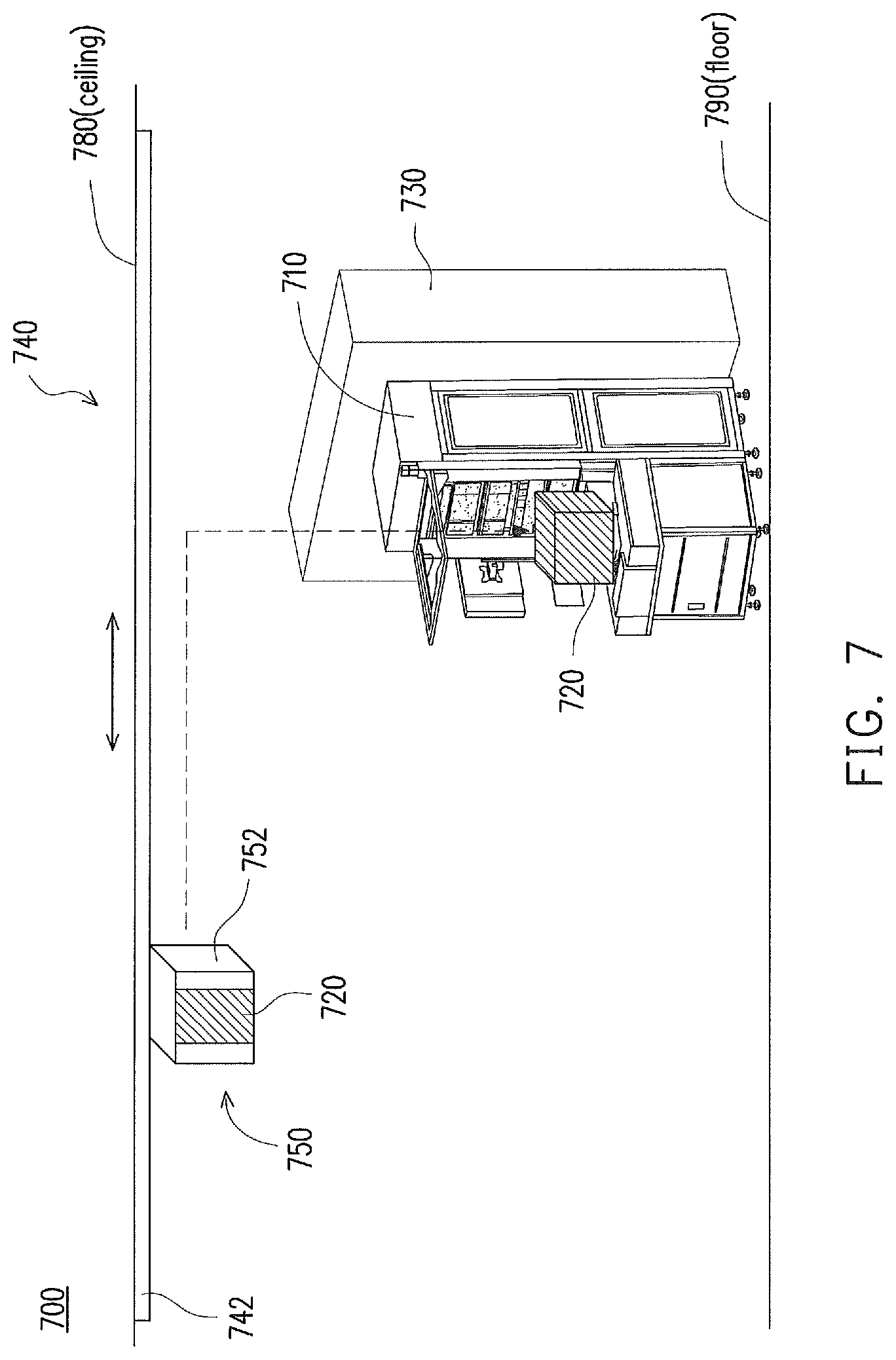 Patent US11784073 Figure 9 – Apparatus and method for handling wafer carrier doors