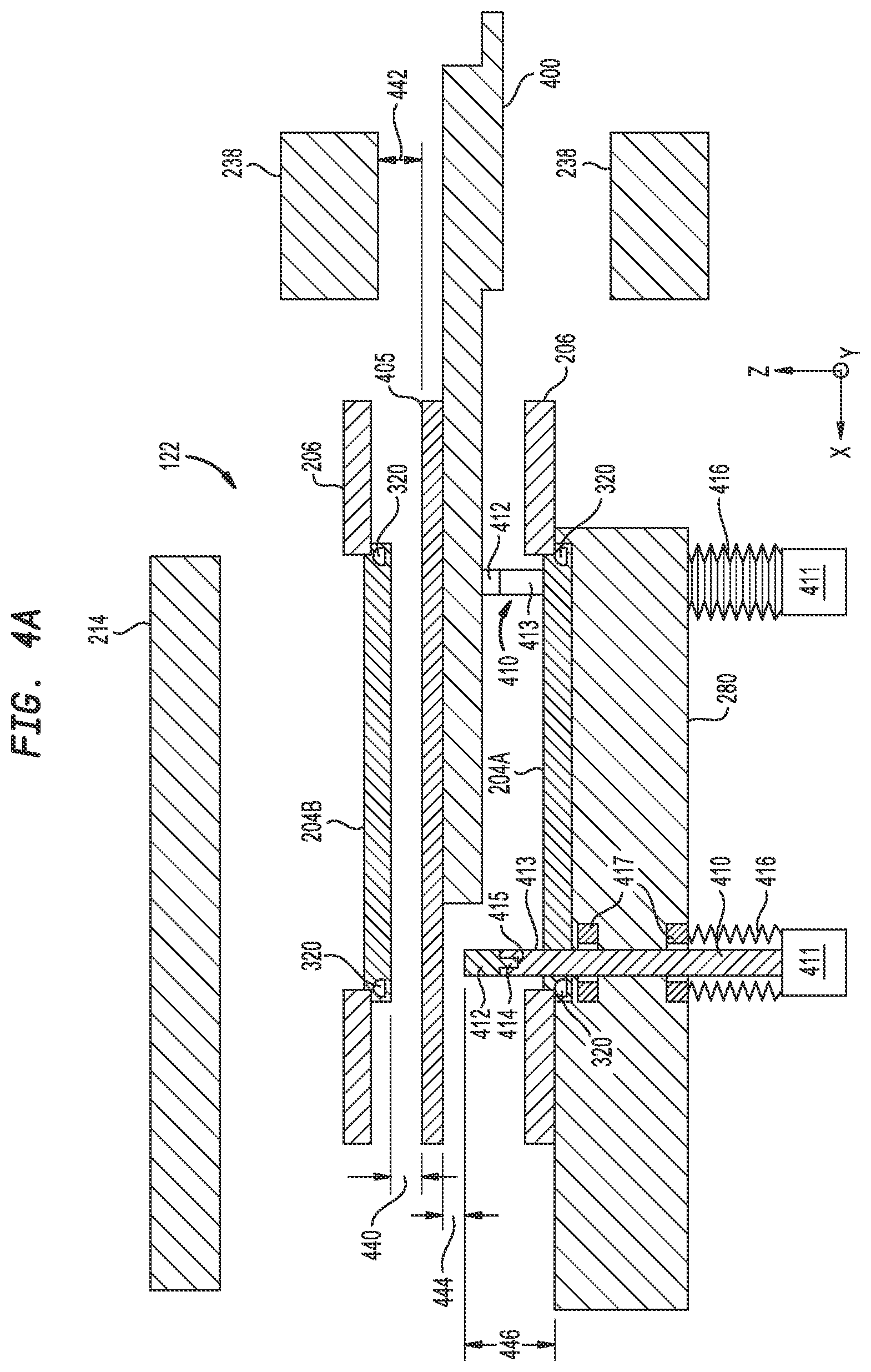 Patent US11784076 Figure 5 – Substrate transfer mechanism to reduce back-side substrate contact