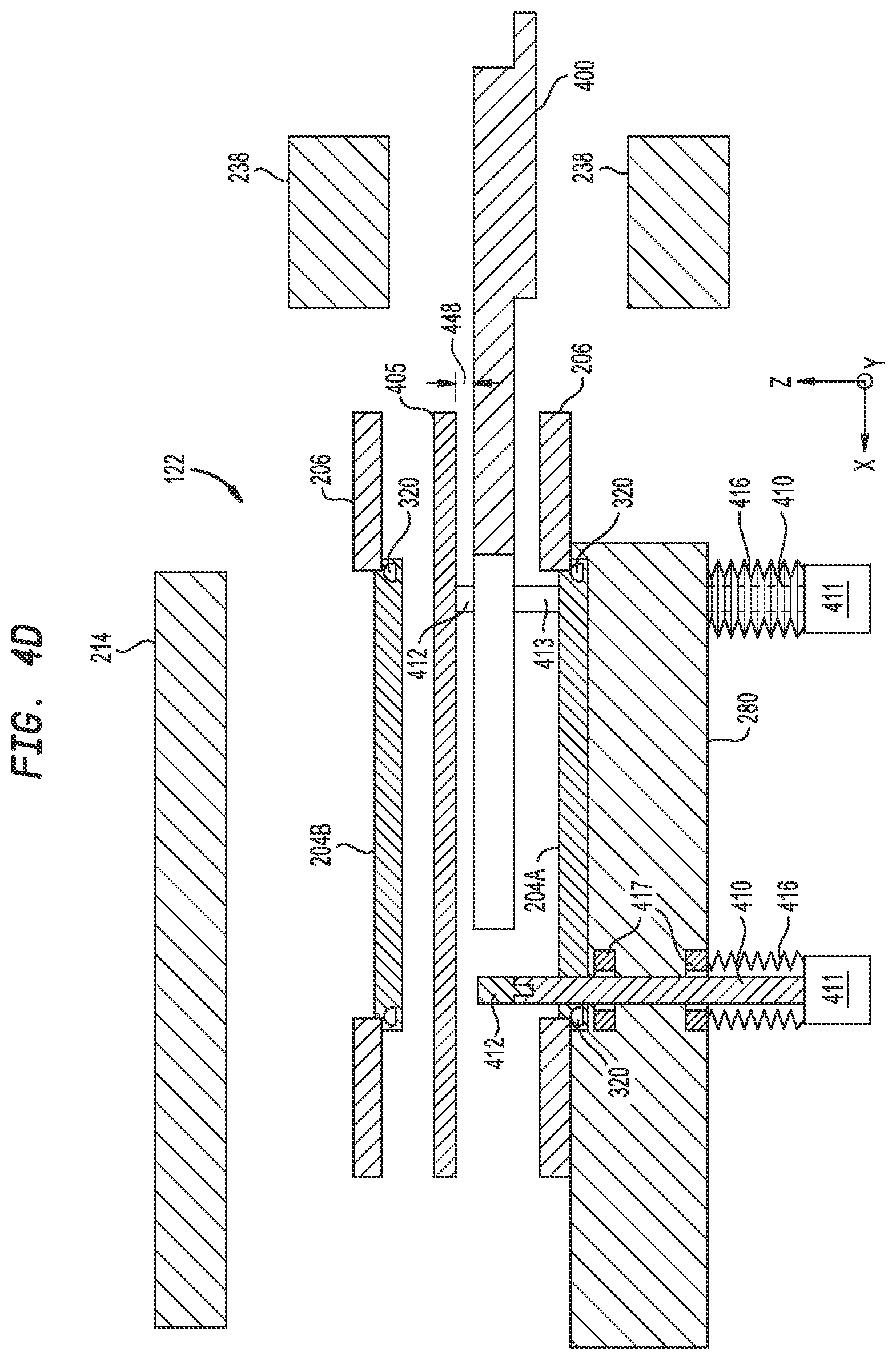 Patent US11784076 Figure 8 – Substrate transfer mechanism to reduce back-side substrate contact