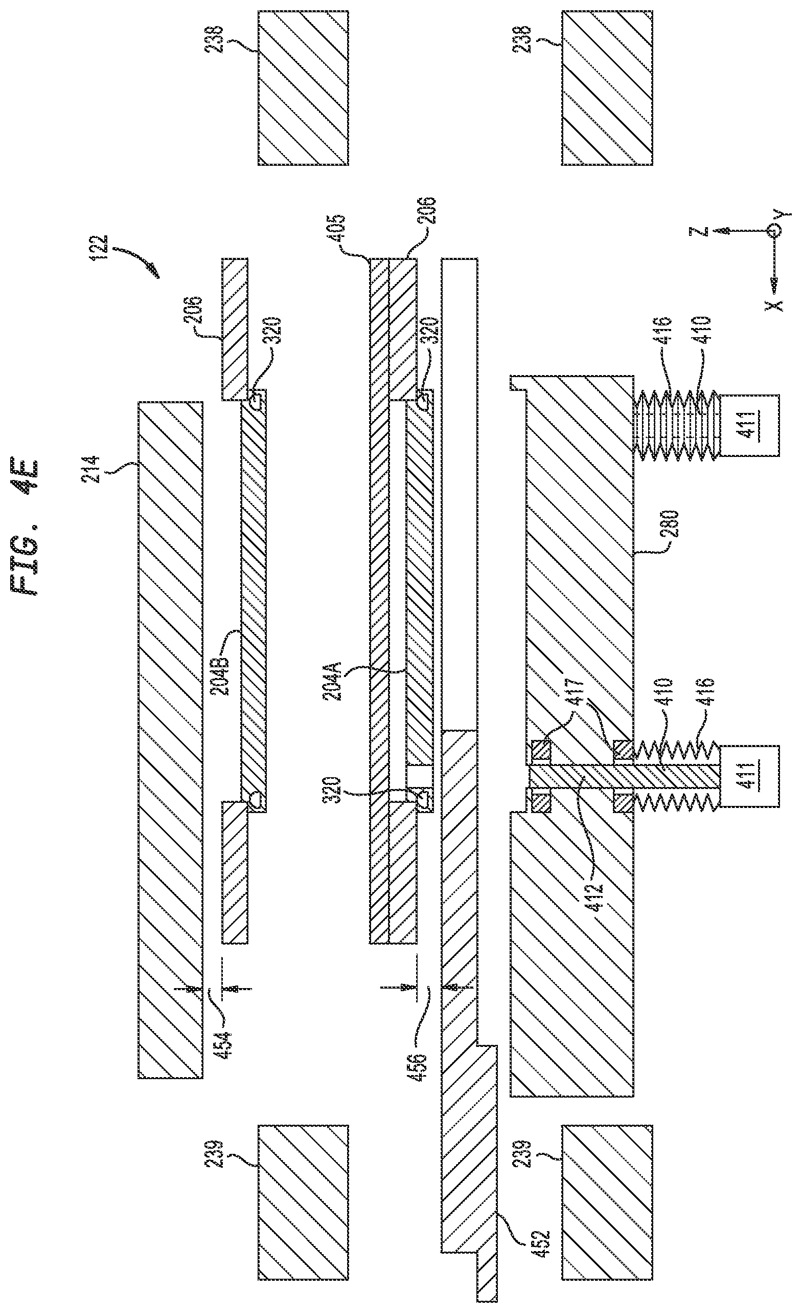 Patent US11784076 Figure 9 – Substrate transfer mechanism to reduce back-side substrate contact