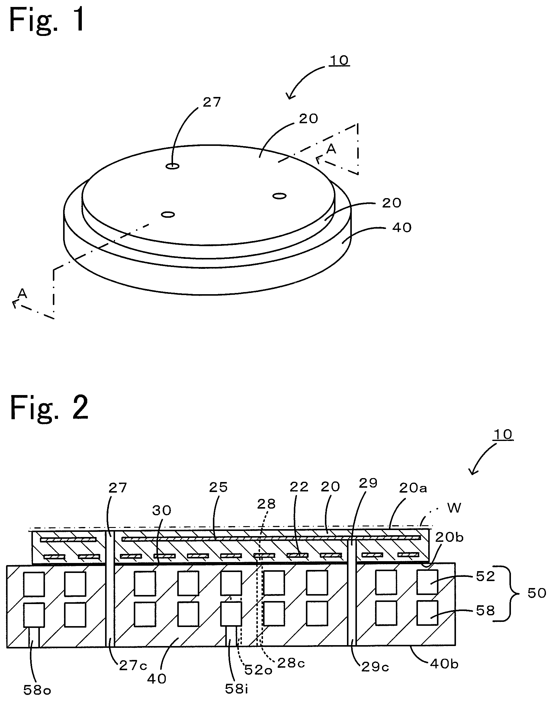 Patent US11784078 — Wafer placement apparatus — Figure 1