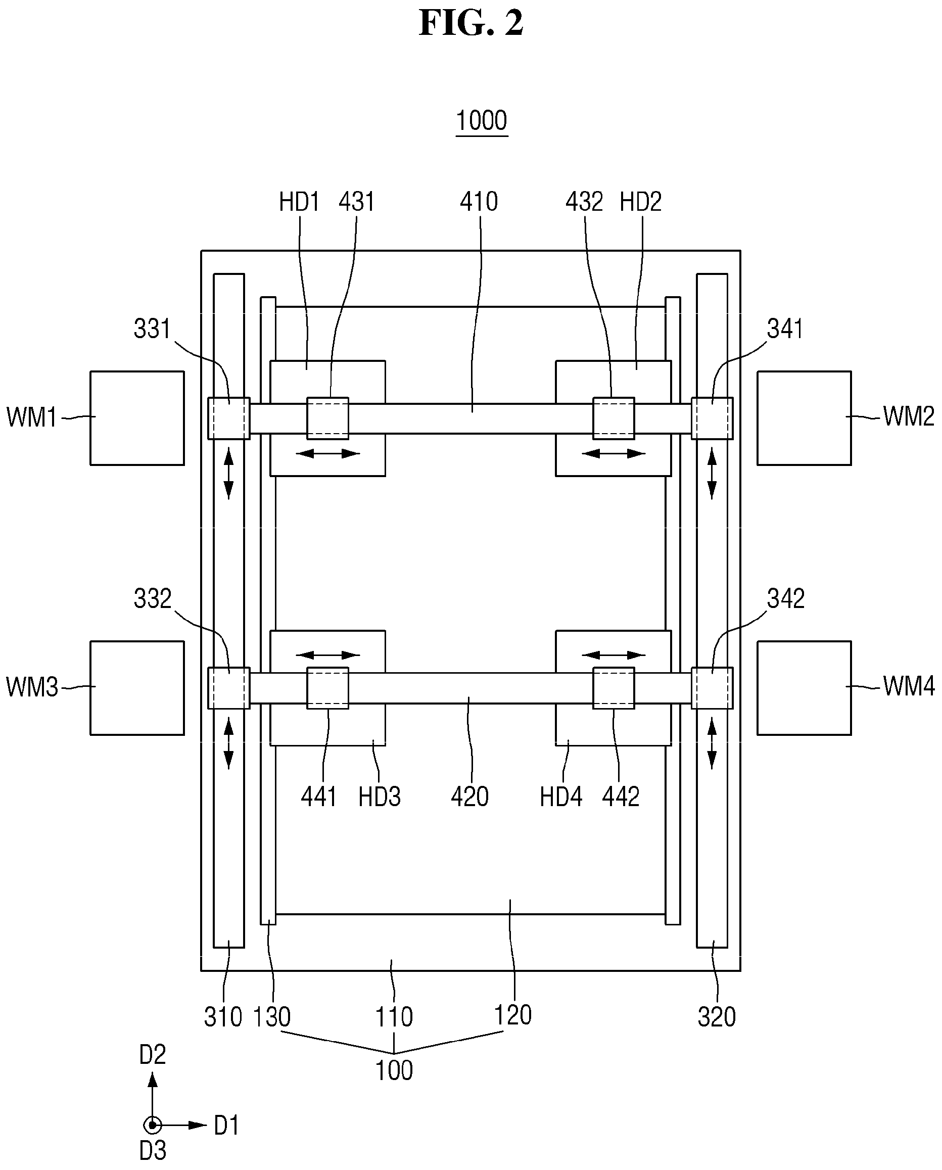 Patent US11784081 Figure 2 – Micro device transfer apparatus and method