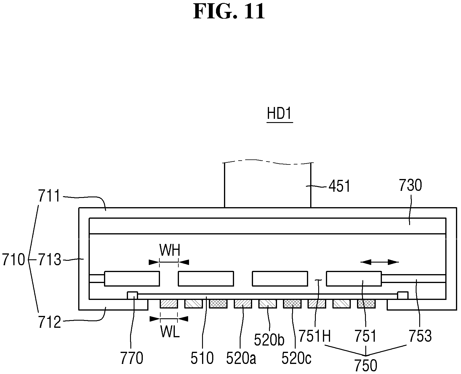Patent US11784081 Figure 11 – Micro device transfer apparatus and method