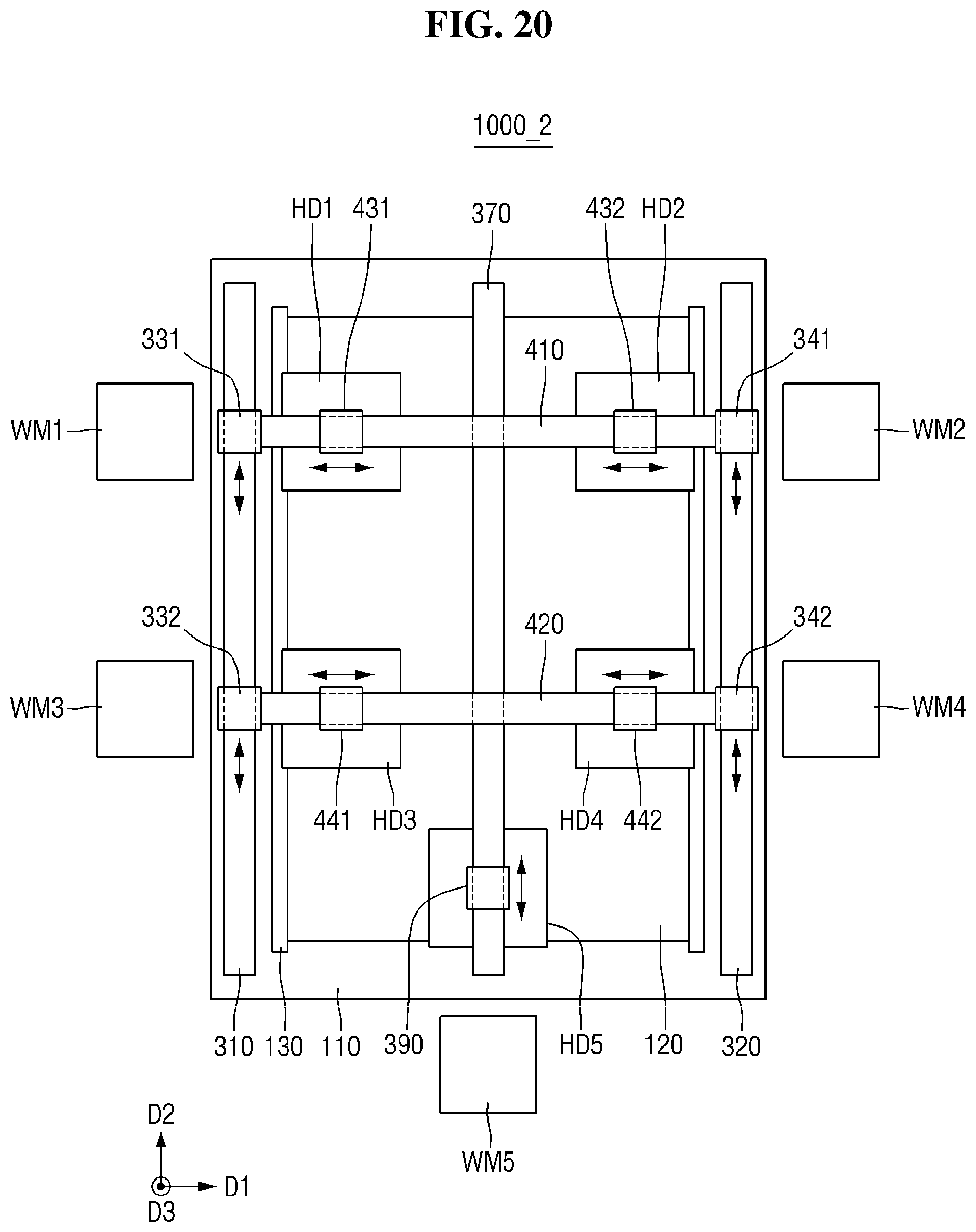 Patent US11784081 Figure 20 – Micro device transfer apparatus and method