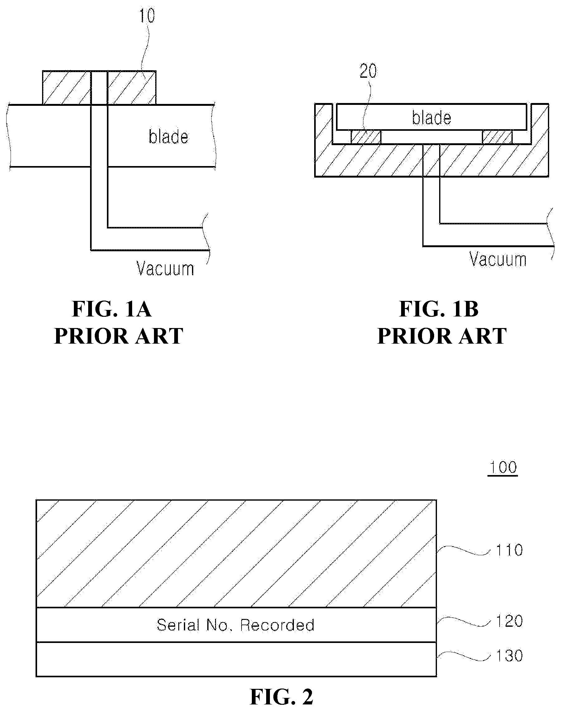 Patent US11784083 Figure 1 – Pad structure for transferring flat panel