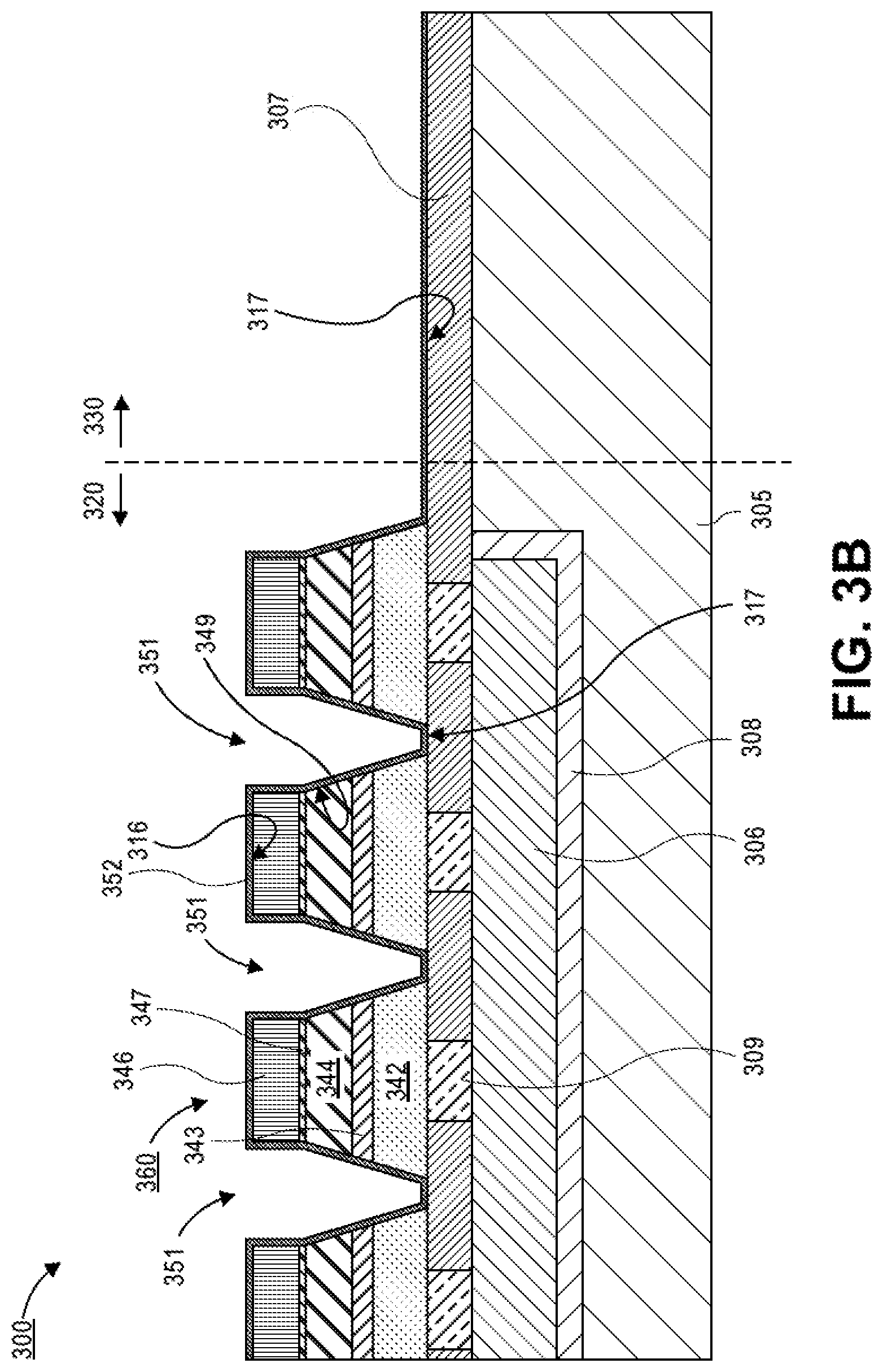Patent US11784088 Figure 4 – Isolation gap filling process for embedded dram using spacer material