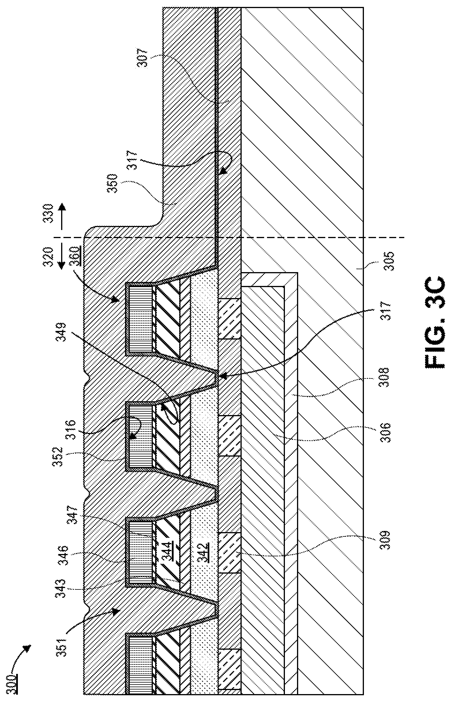 Patent US11784088 Figure 5 – Isolation gap filling process for embedded dram using spacer material