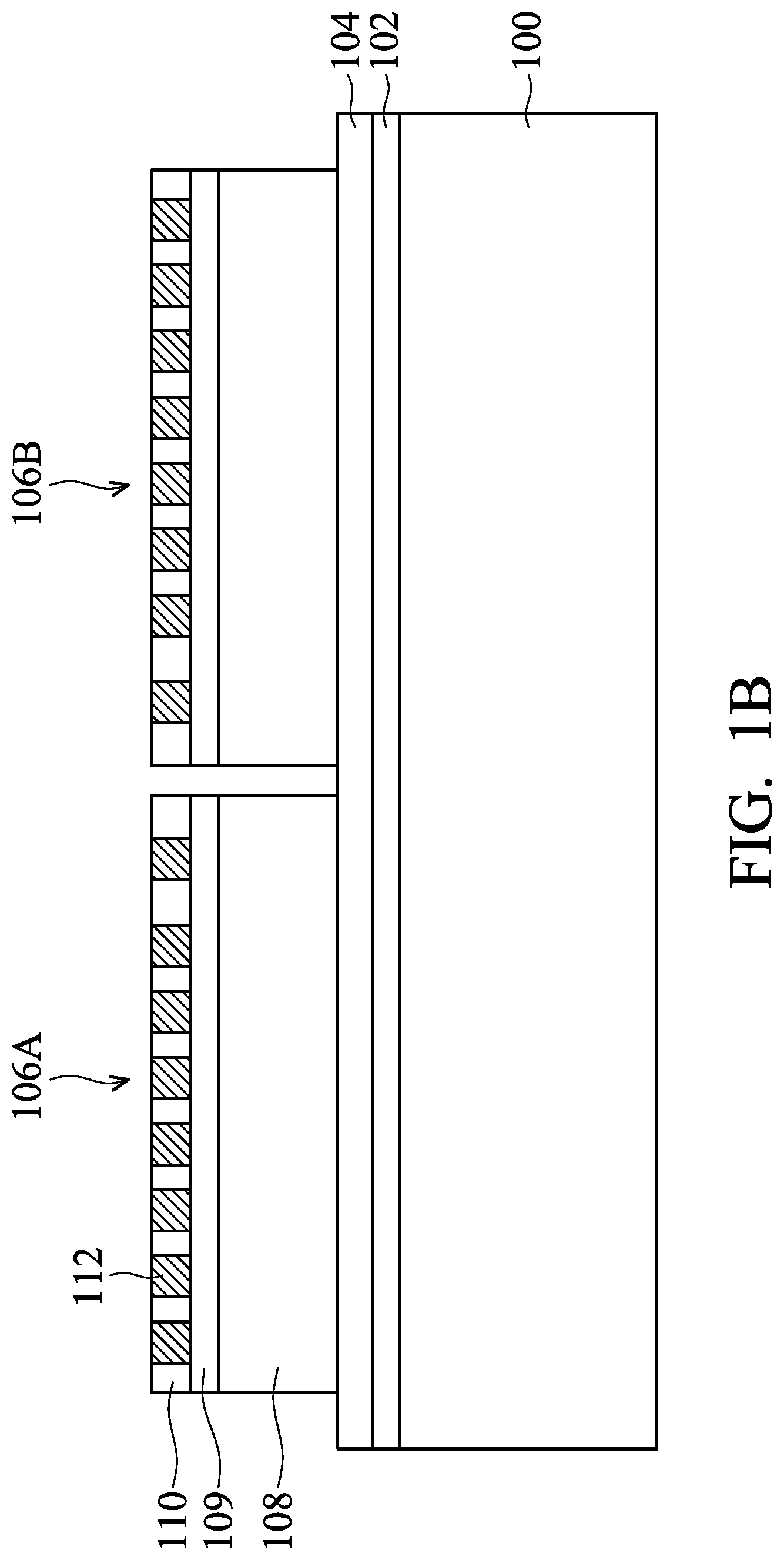 Patent US11784091 Figure 2 – Structure and formation method of chip package with fan-out feature