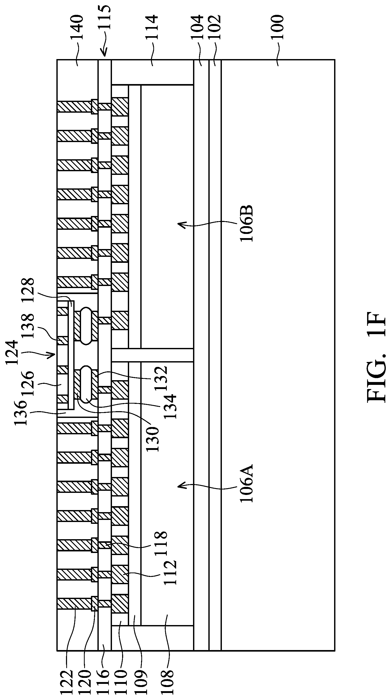 Patent US11784091 Figure 6 – Structure and formation method of chip package with fan-out feature