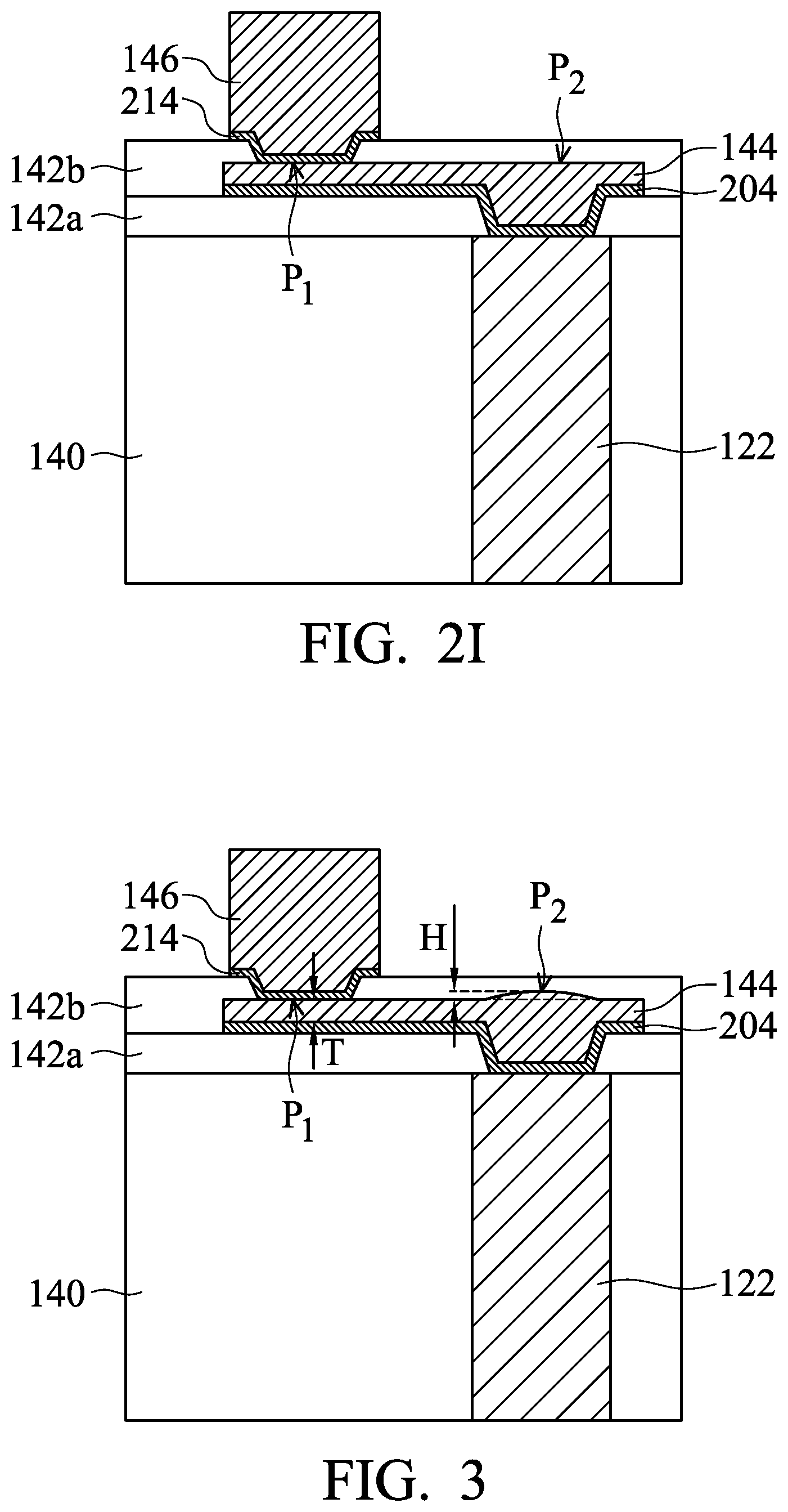 Patent US11784091 Figure 14 – Structure and formation method of chip package with fan-out feature