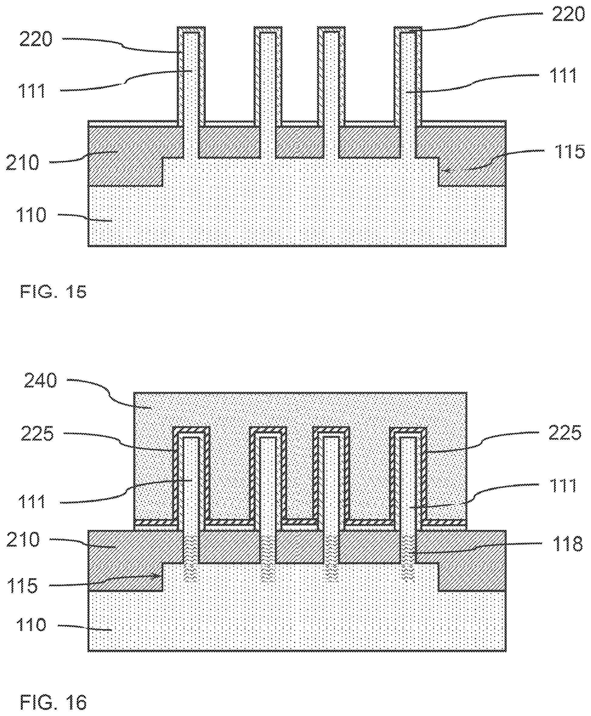 Patent US11784095 Figure 9 – Fabrication of a vertical fin field effect transistor with reduced dimensional variations
