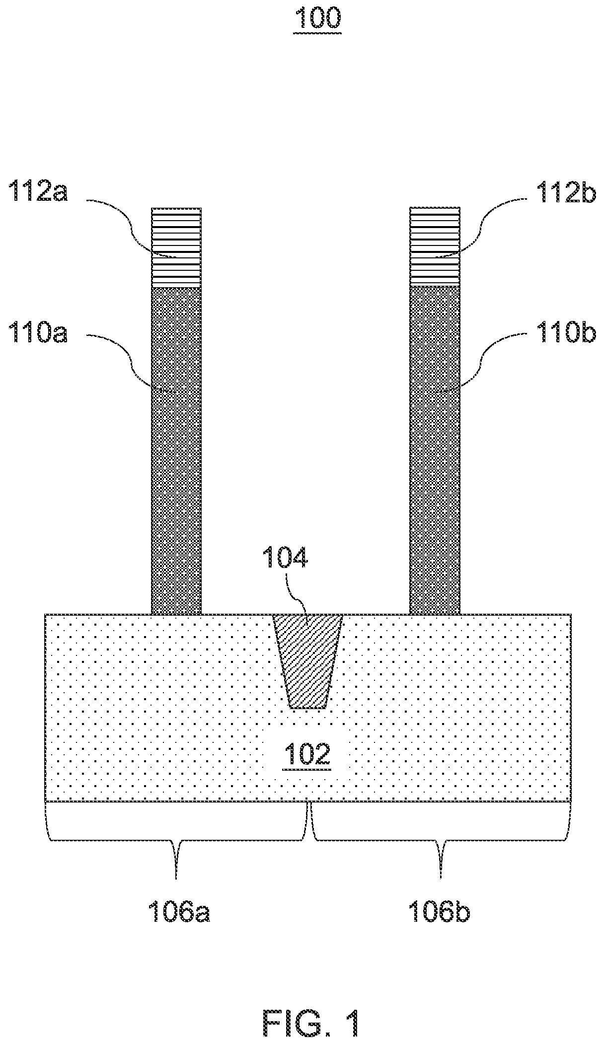 Patent US11784096 Figure 1 – Vertical transport field-effect transistors having germanium channel surfaces