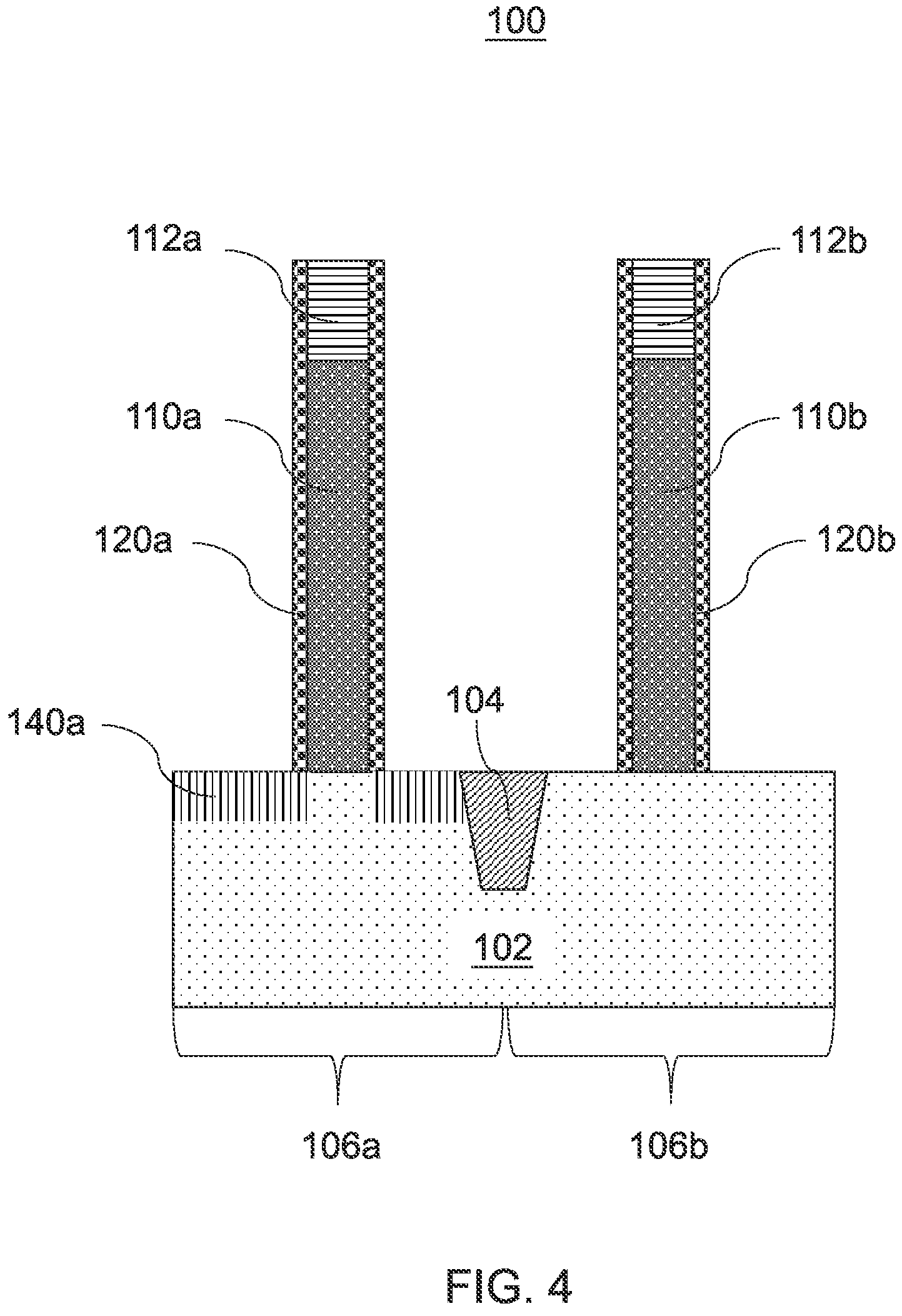 Patent US11784096 Figure 4 – Vertical transport field-effect transistors having germanium channel surfaces