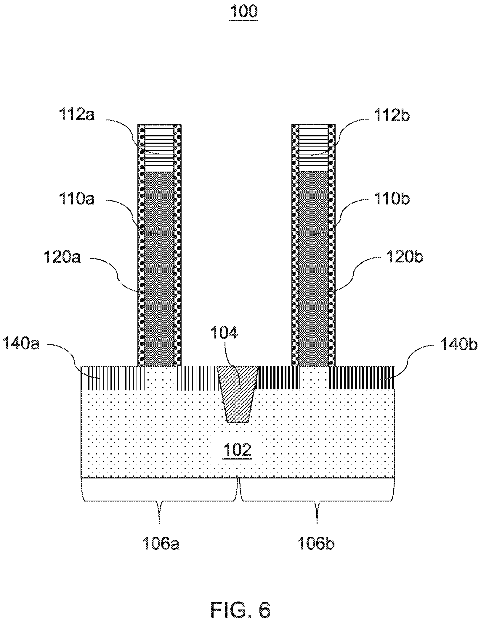 Patent US11784096 Figure 6 – Vertical transport field-effect transistors having germanium channel surfaces