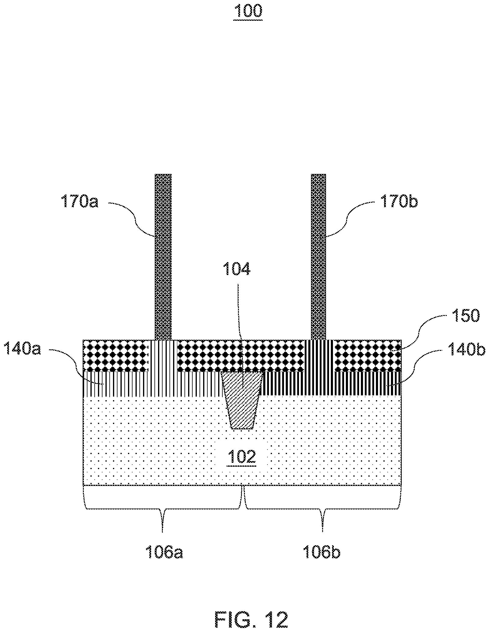 Patent US11784096 Figure 12 – Vertical transport field-effect transistors having germanium channel surfaces
