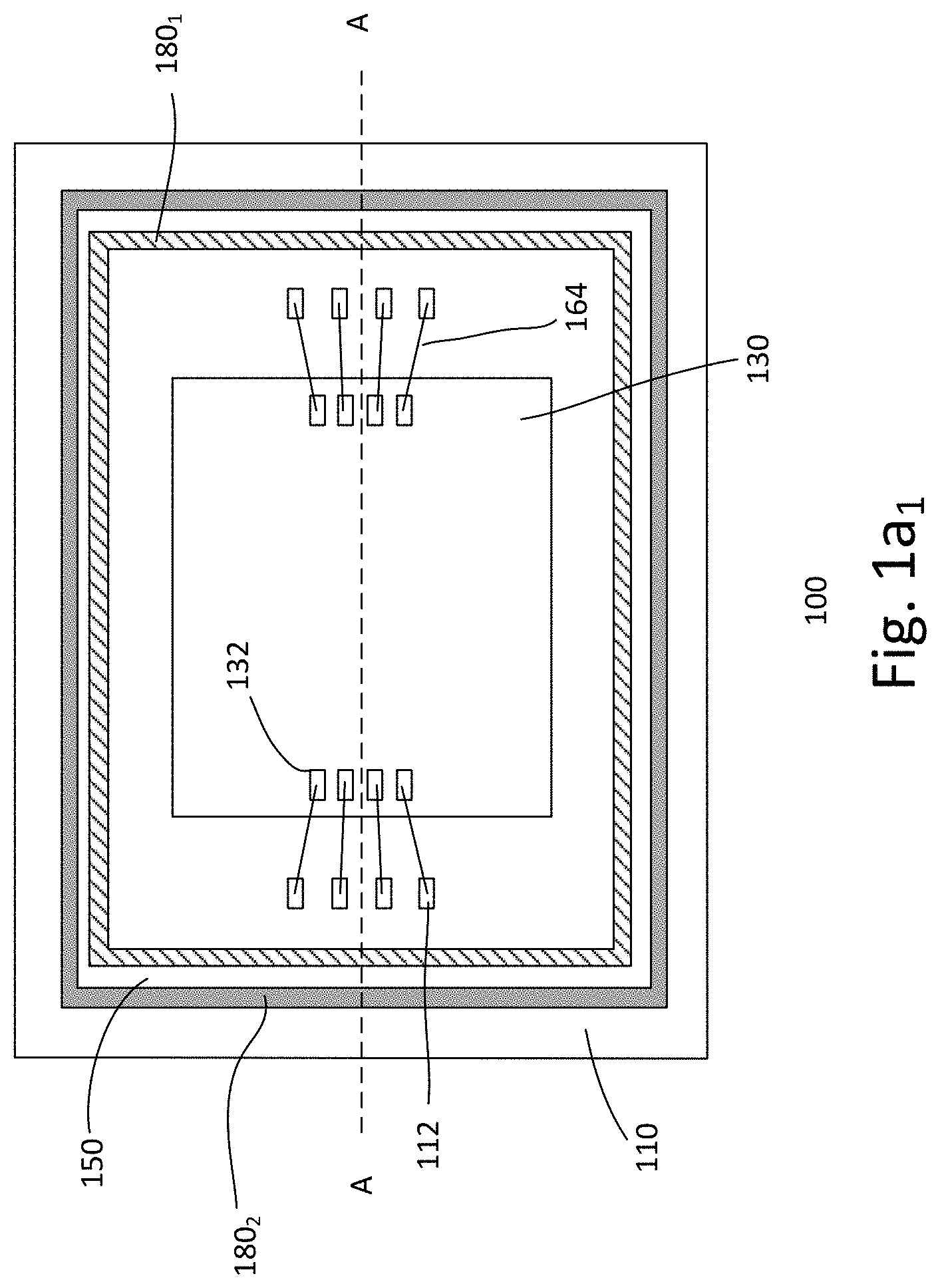 Patent US11784102 Figure 1 – Hermetic semiconductor packages
