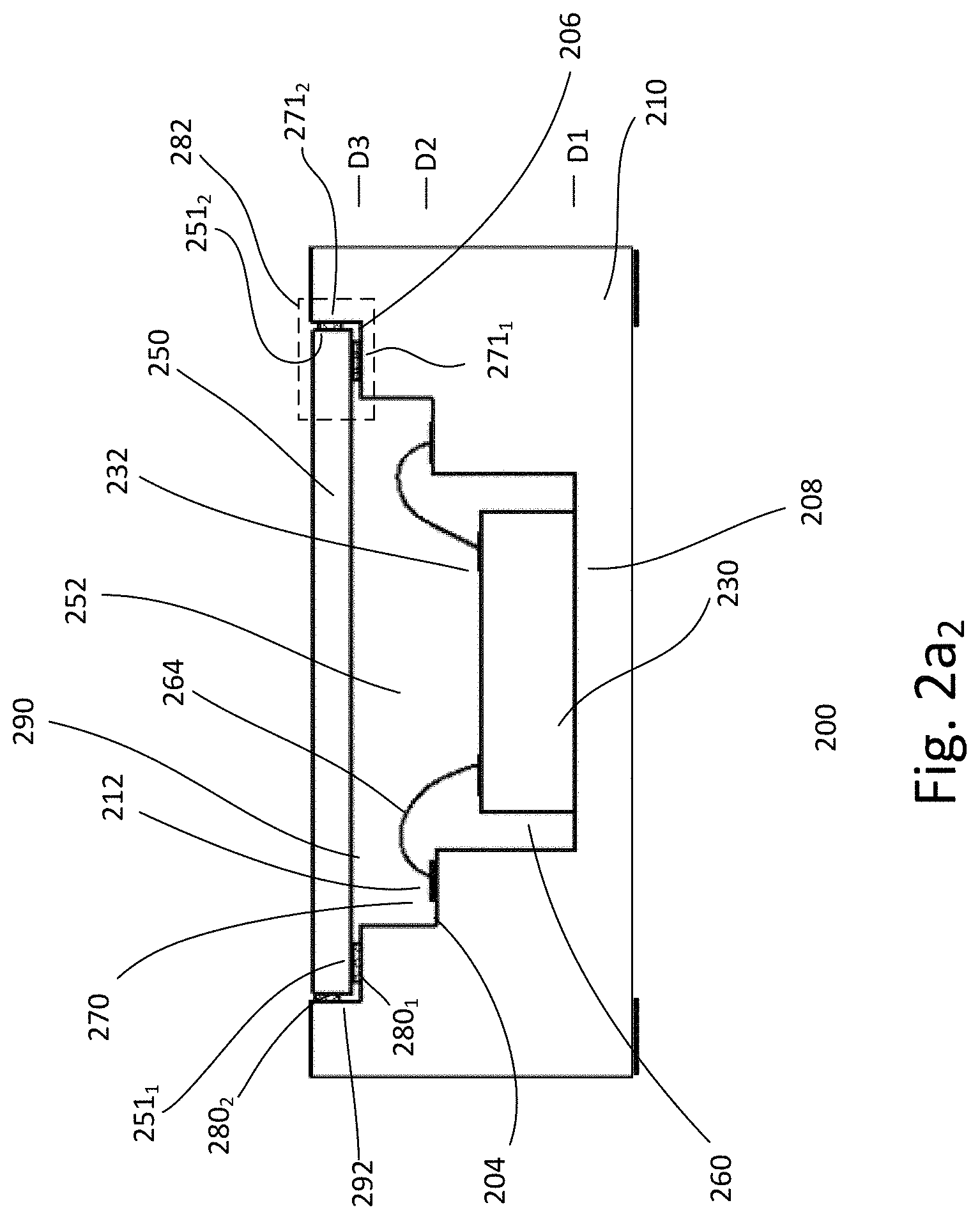 Patent US11784102 Figure 6 – Hermetic semiconductor packages