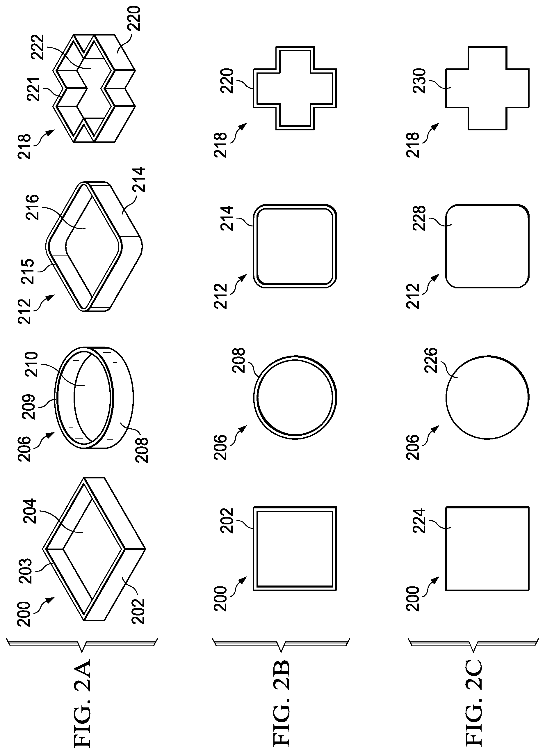 Patent US11784103 Figure 2 – Covers for semiconductor package components