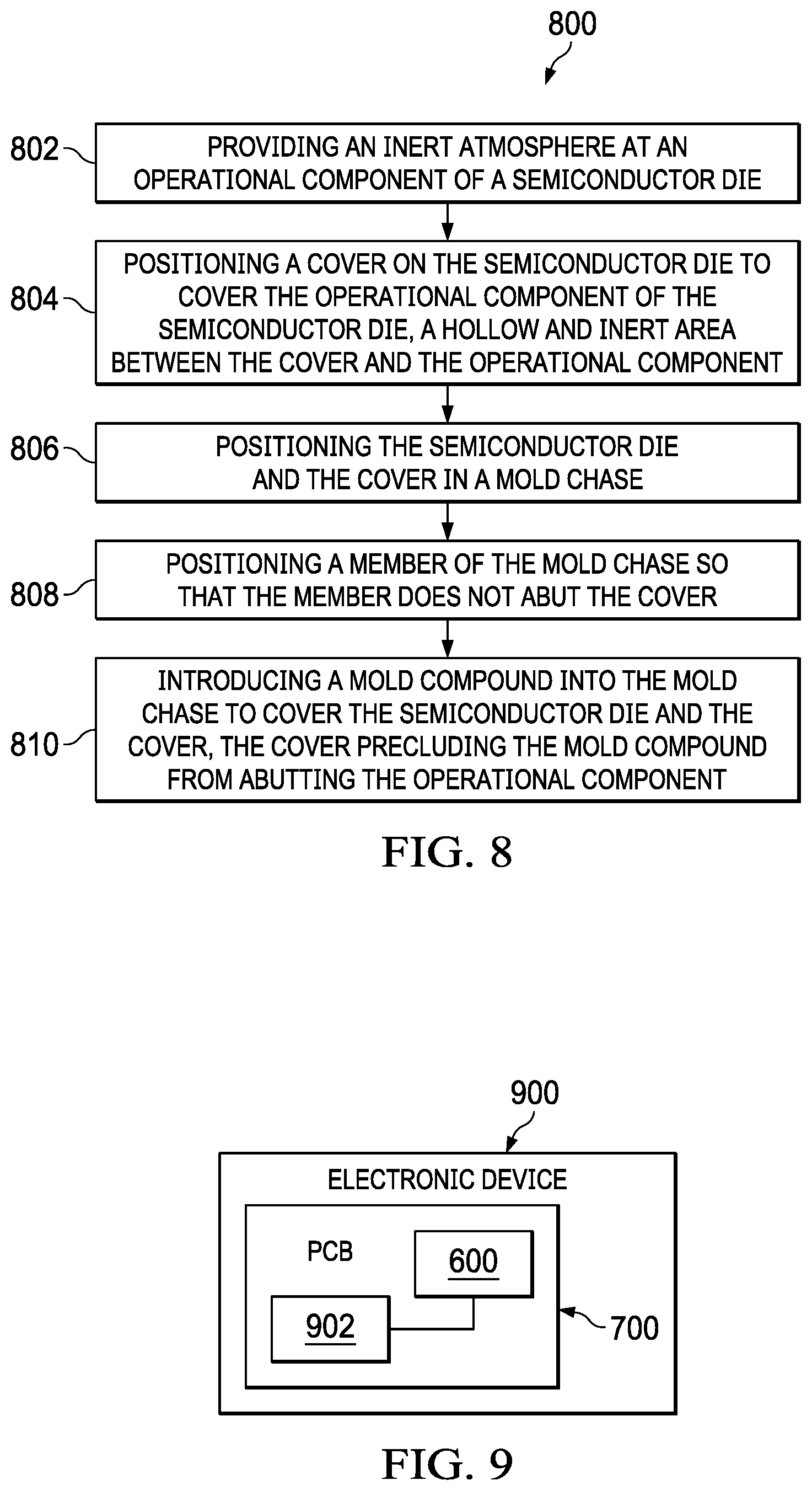 Patent US11784103 Figure 10 – Covers for semiconductor package components
