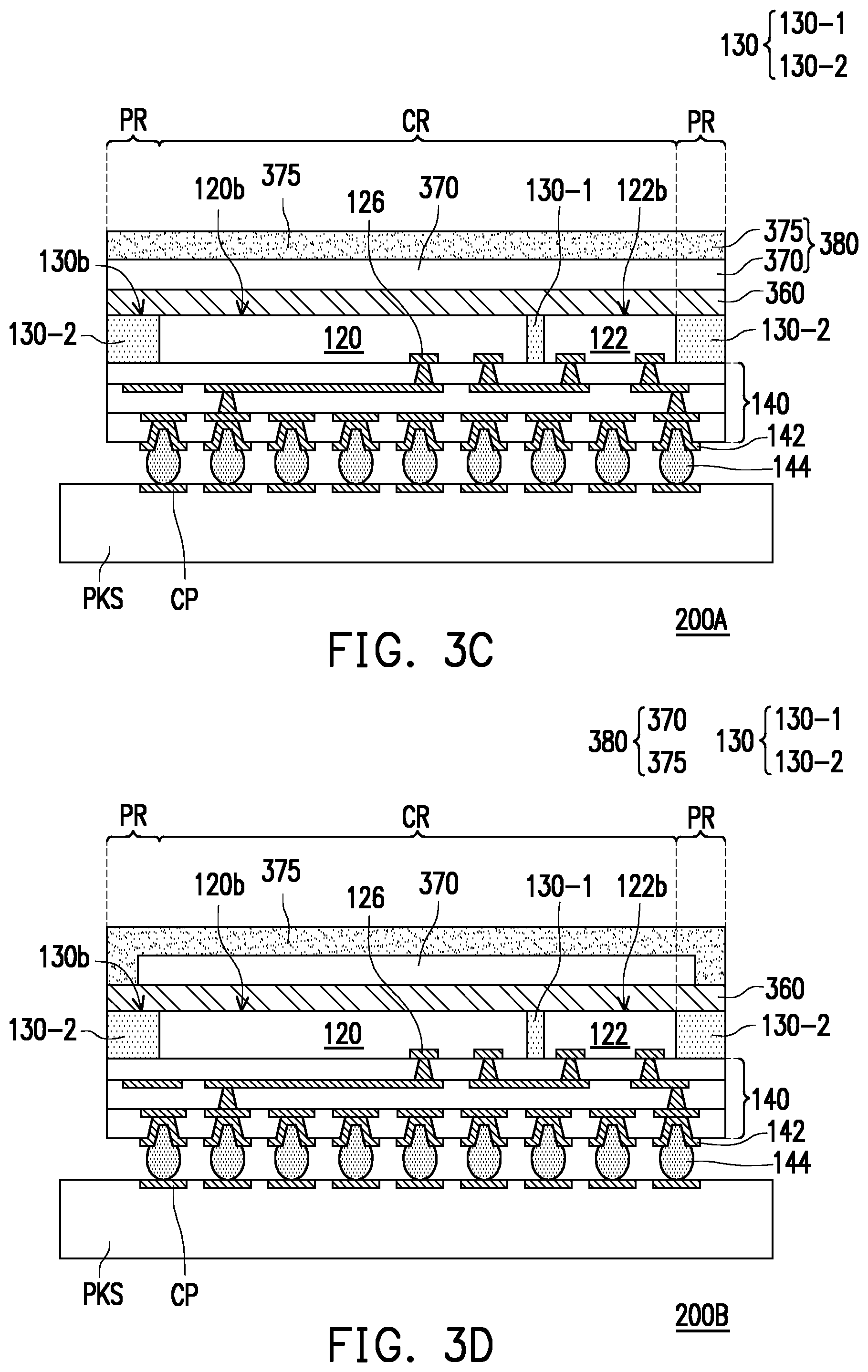 Patent US11784106 Figure 9 – Semiconductor package and manufacturing method thereof